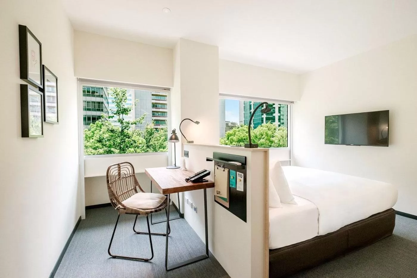 Bed in amba Taipei Zhongshan