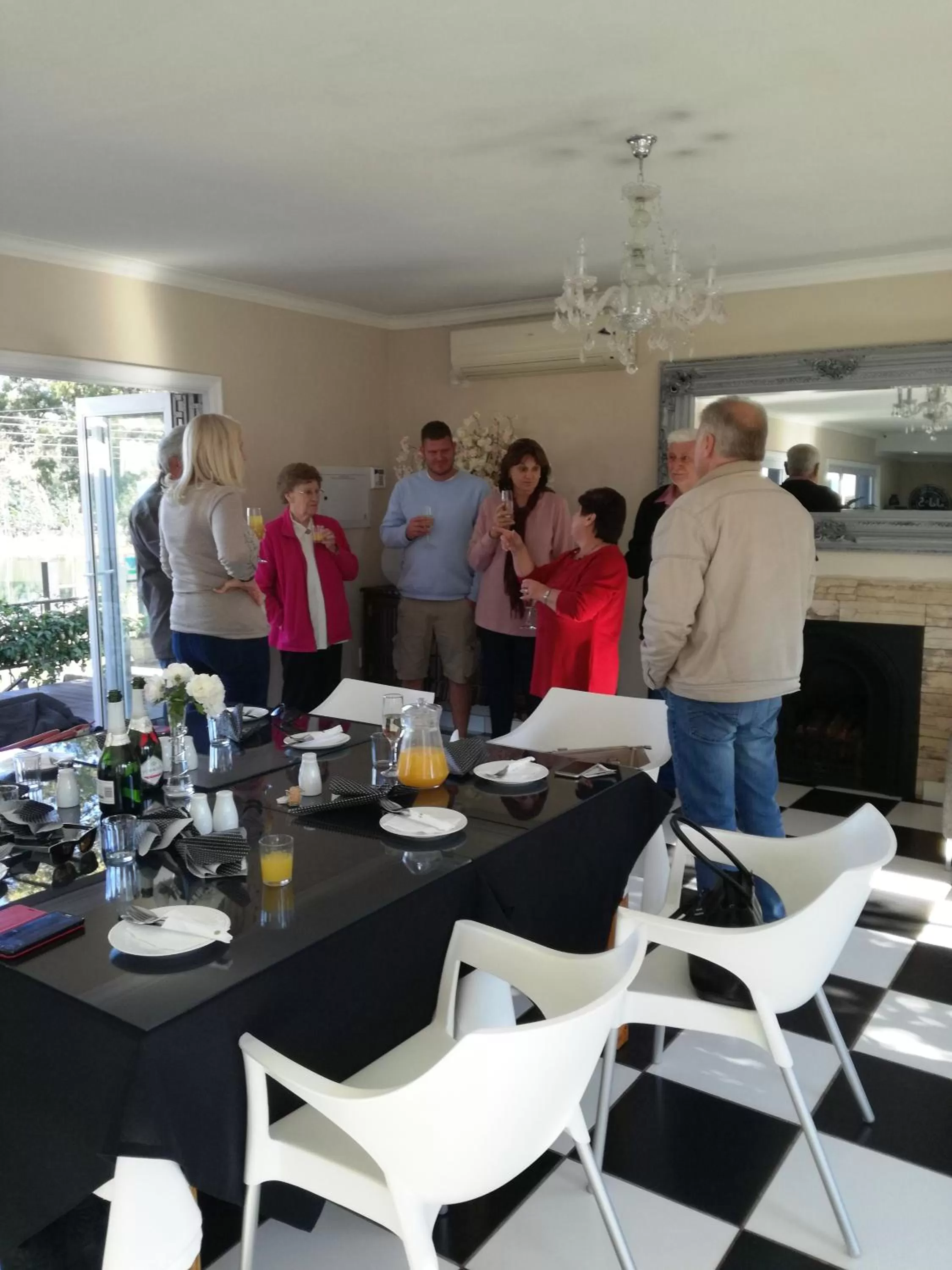 People in Bri-Shel Manor B&B