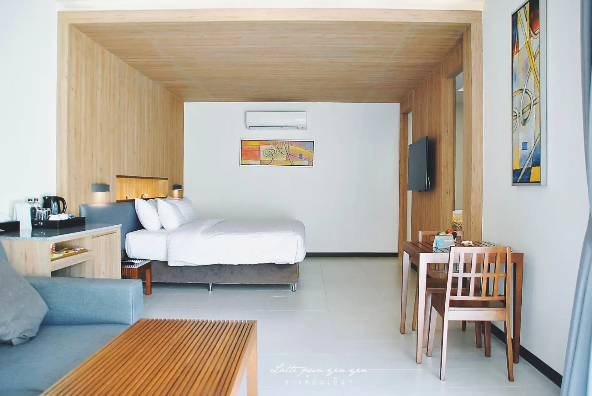 Bed in De Chaochom Hua Hin