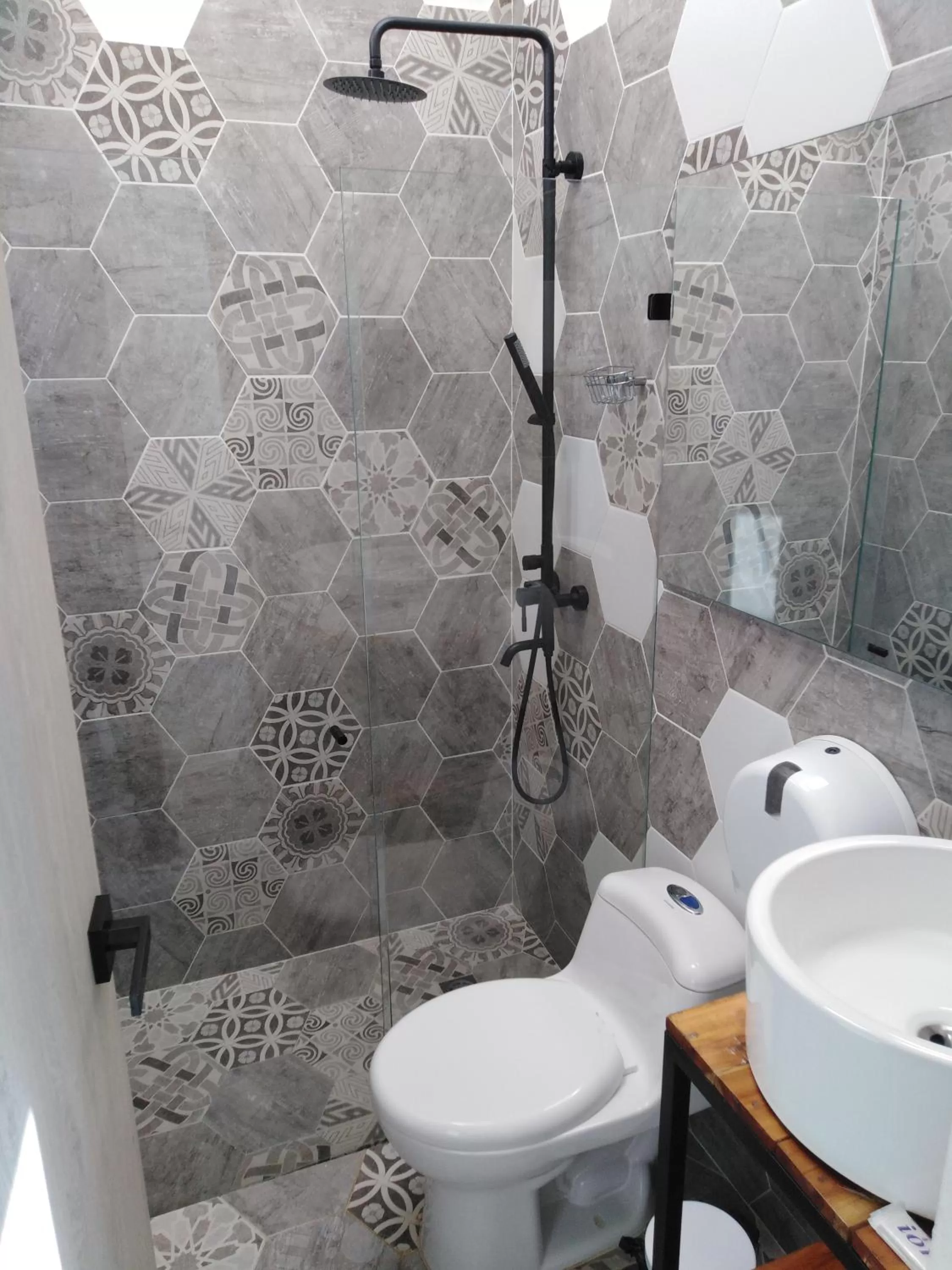 Bathroom in Hotel La Aldea del Oriente