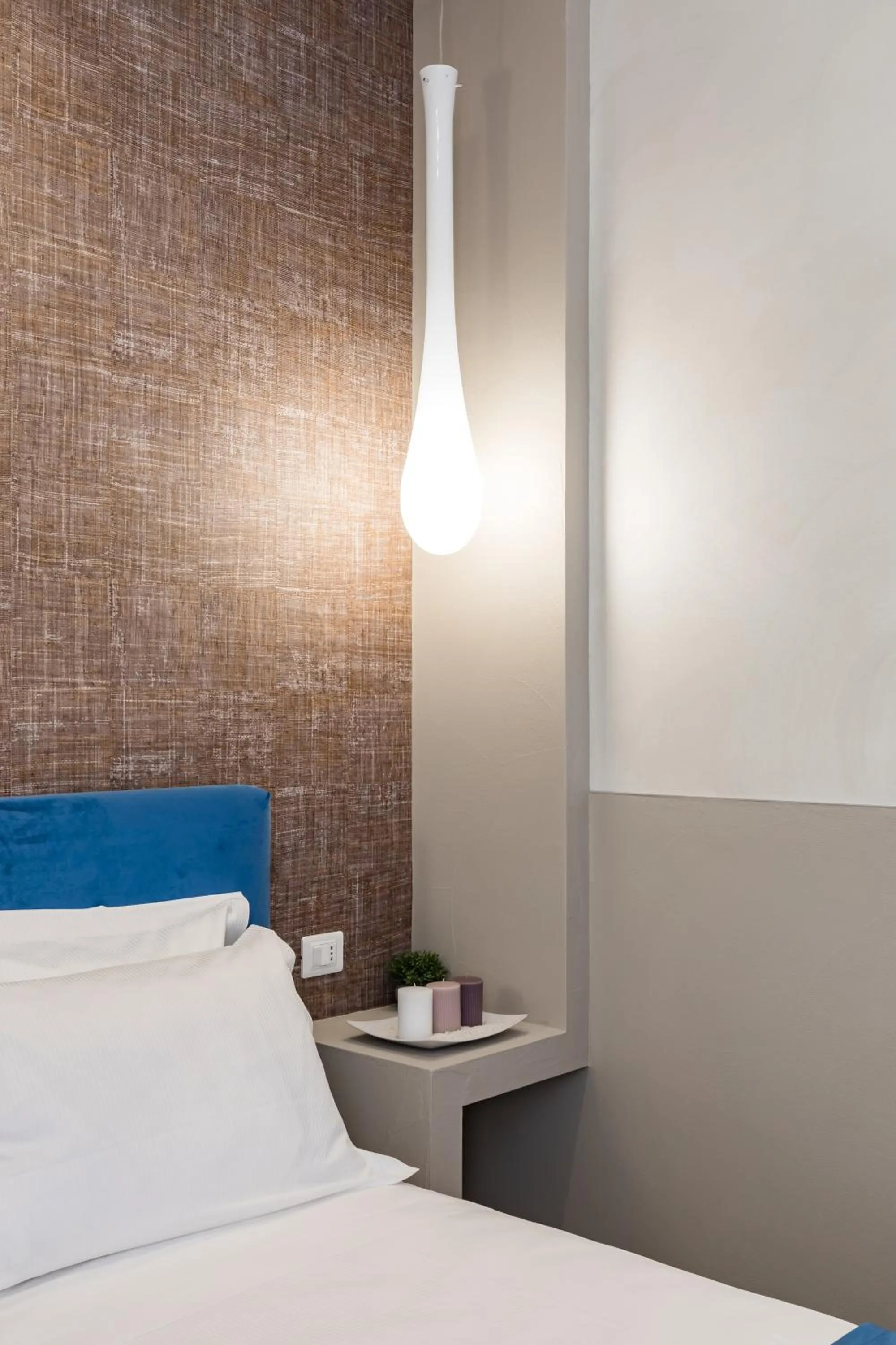 Decorative detail, Bed in A World Aparts - Barberini Boutique Hotel