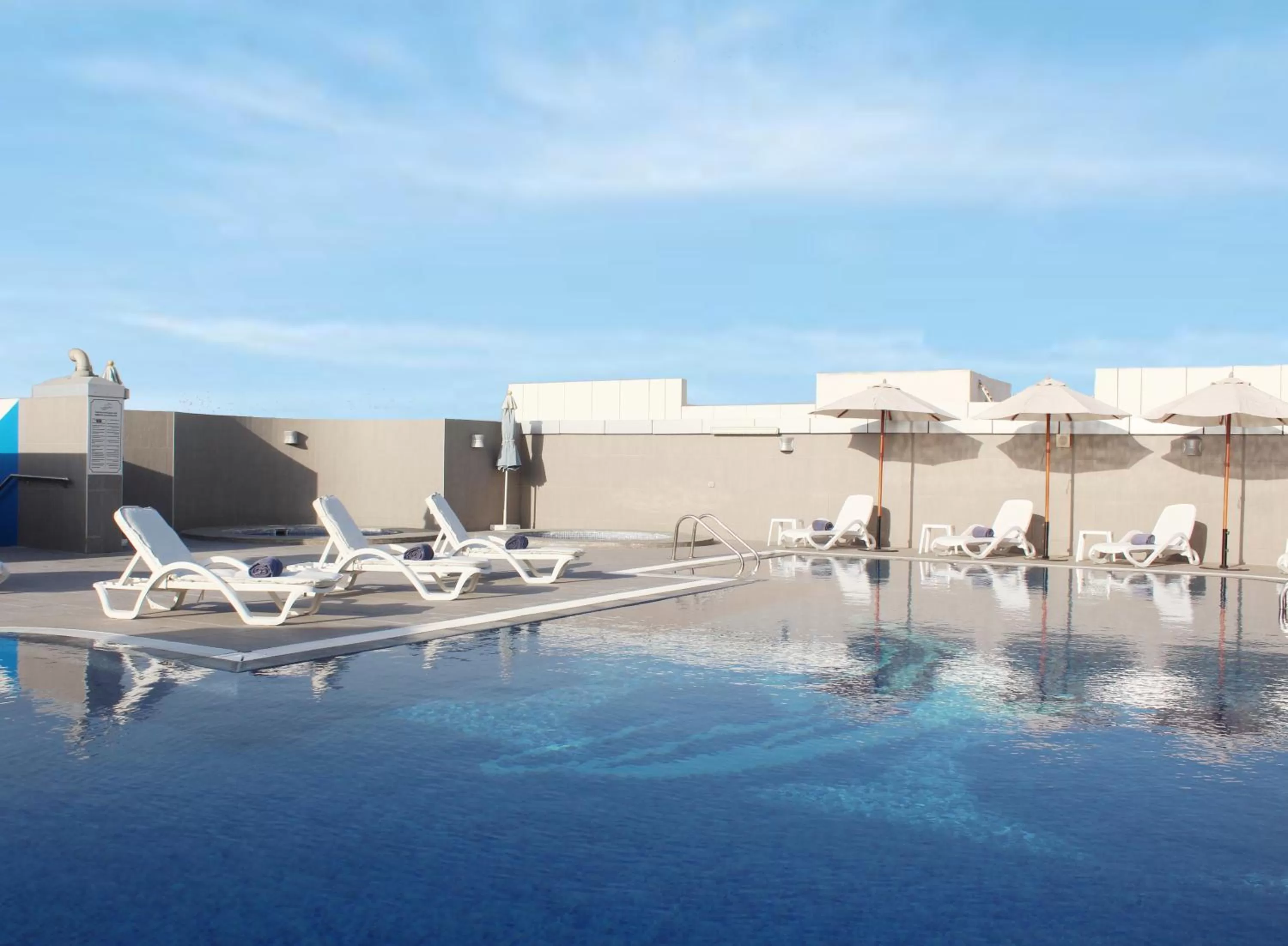Swimming pool in Al Diar Sawa Hotel Apartments