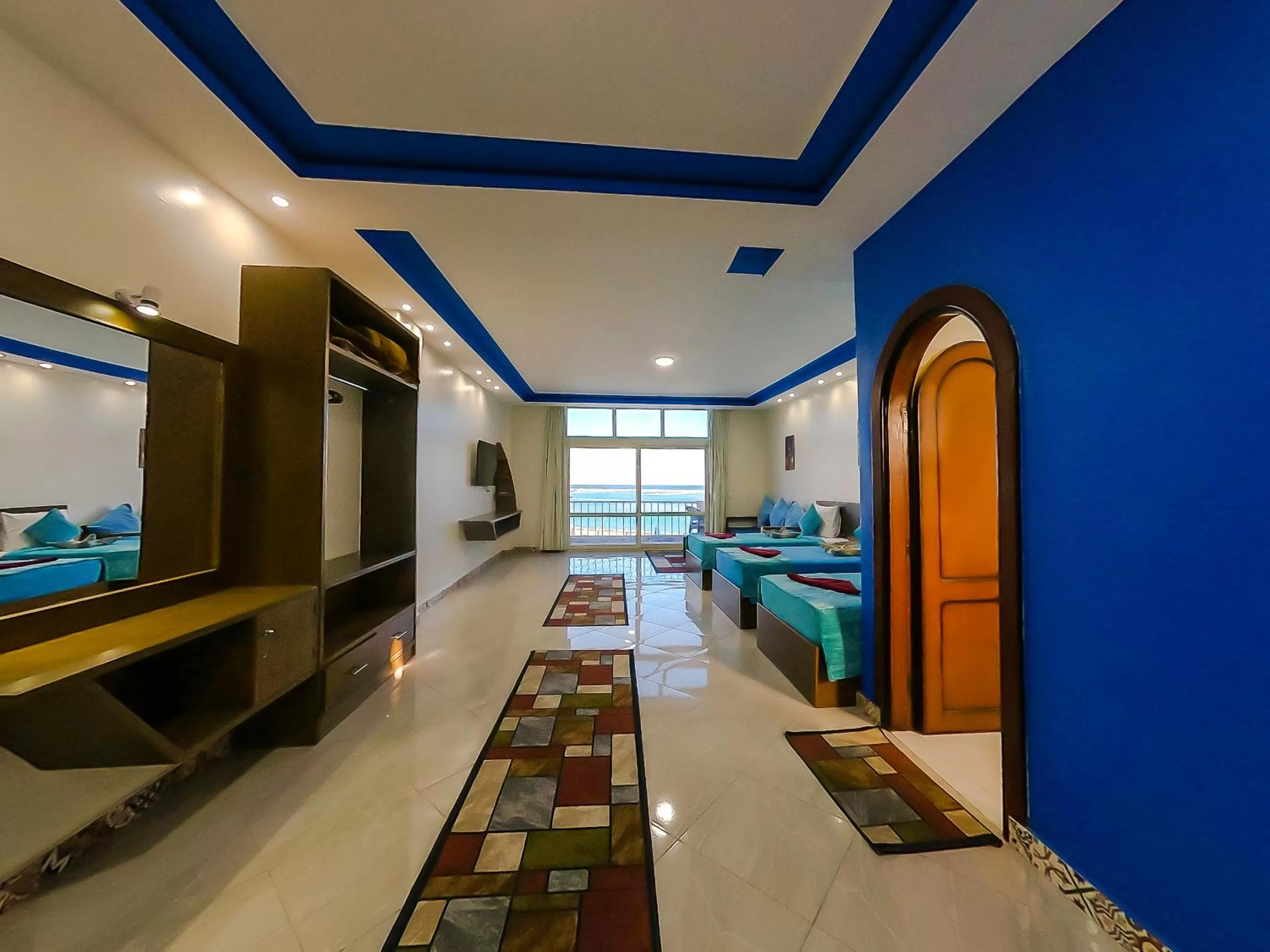 Bed in Seaview Panorama Boatel