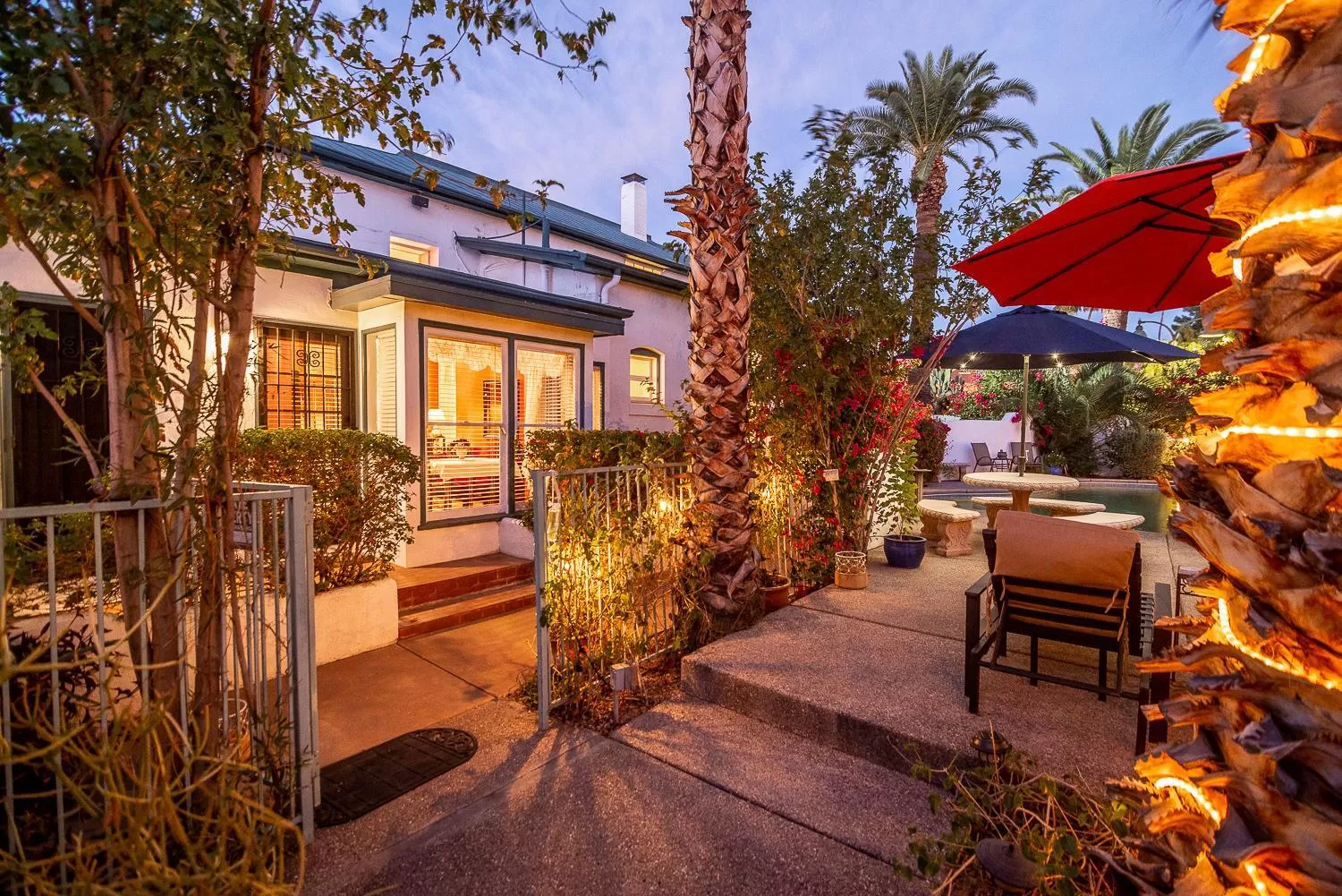 Garden in The Blenman Inn