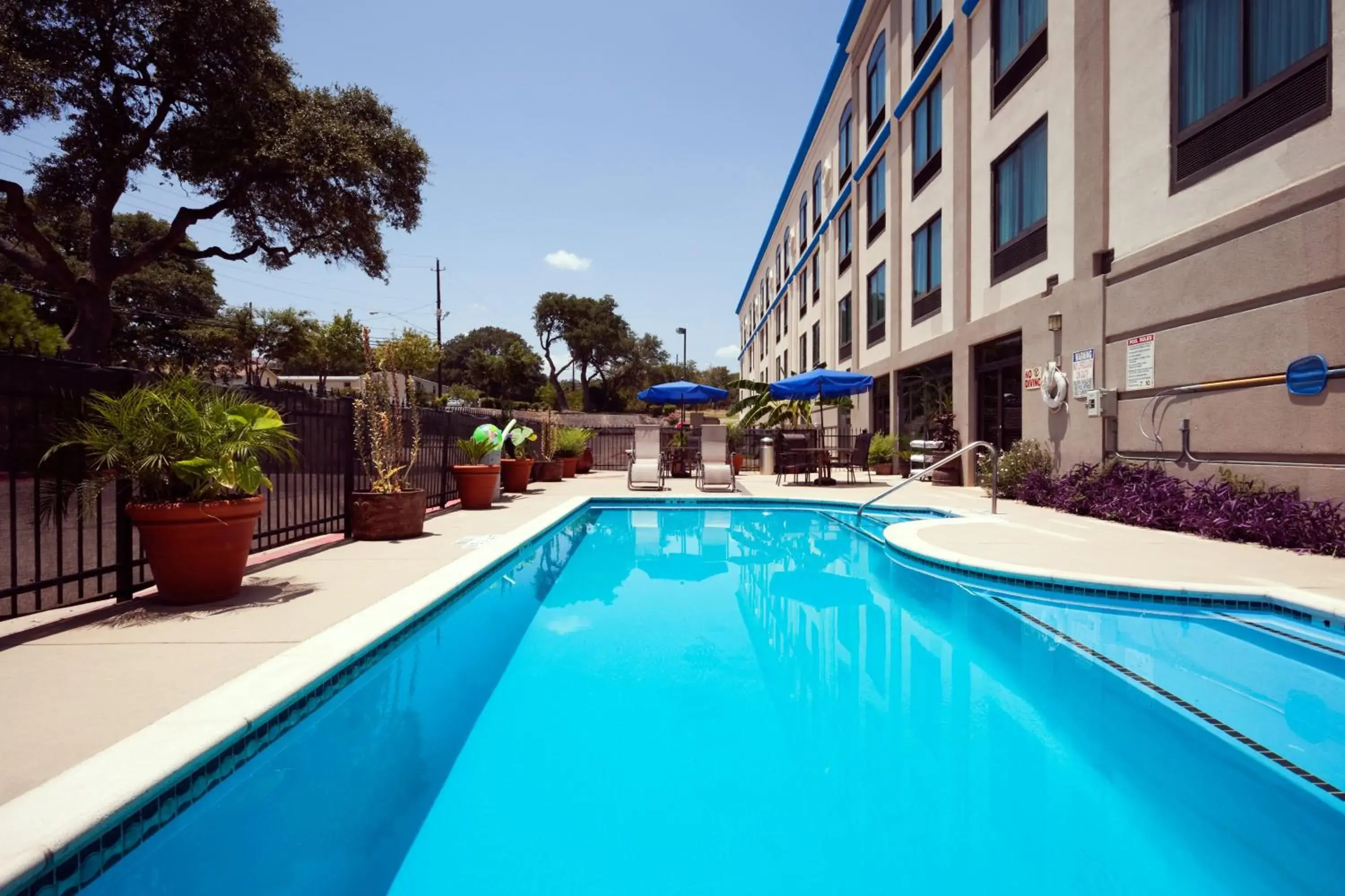 Swimming Pool in Holiday Inn Express Austin North Central, an IHG Hotel