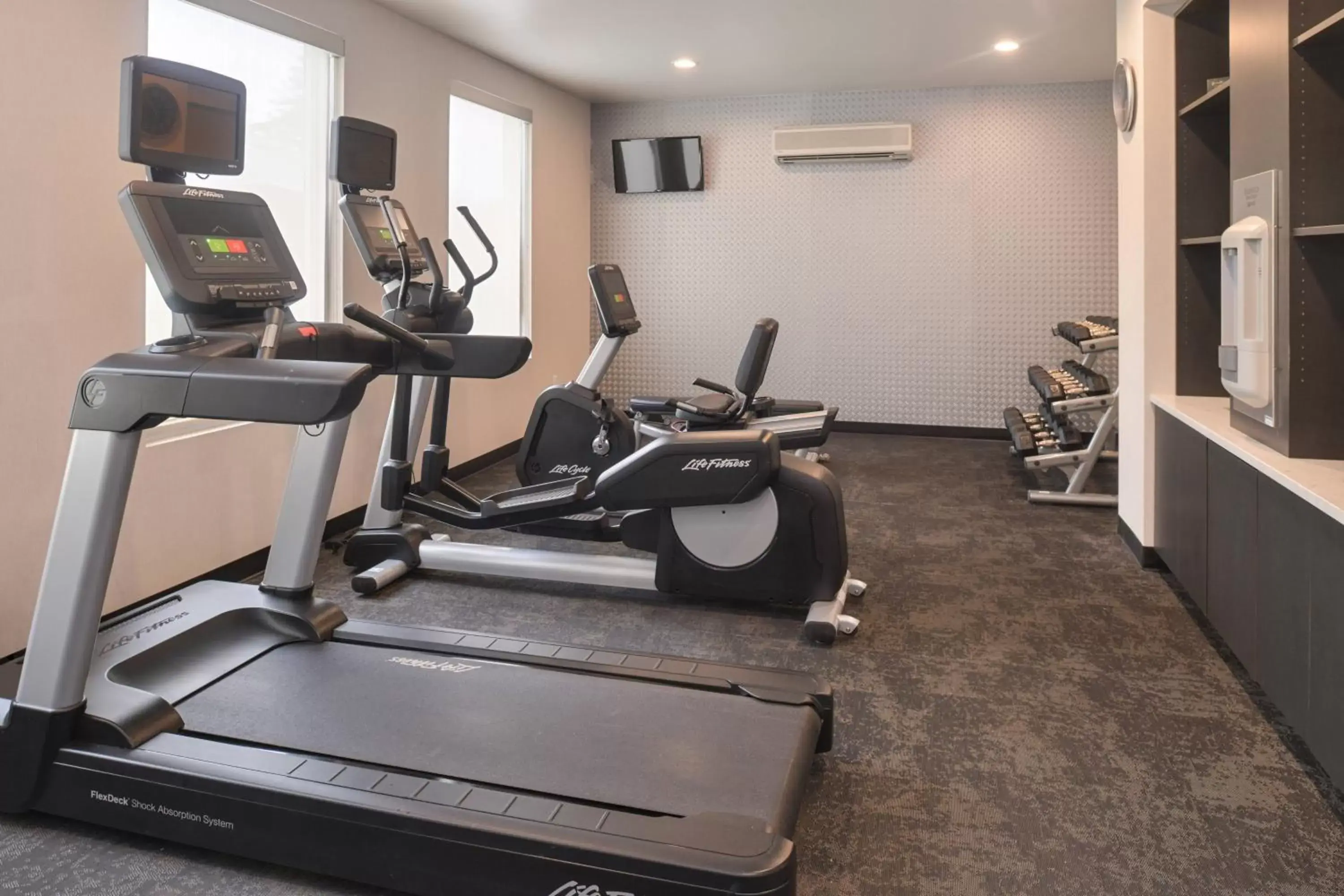 Fitness centre/facilities, Fitness Center/Facilities in Fairfield Inn & Suites by Marriott Pittsburgh New Stanton