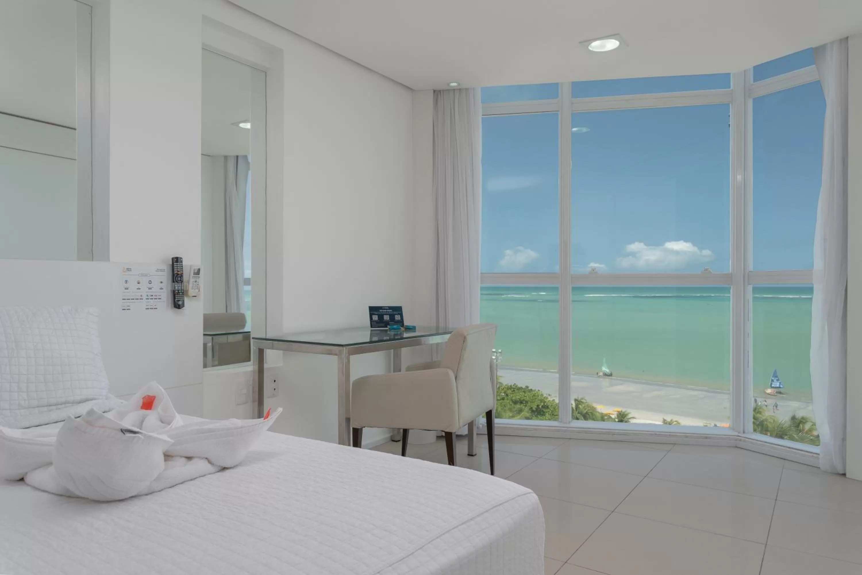 Sea view, Bed in Hotel Brisa Praia Pajuçara