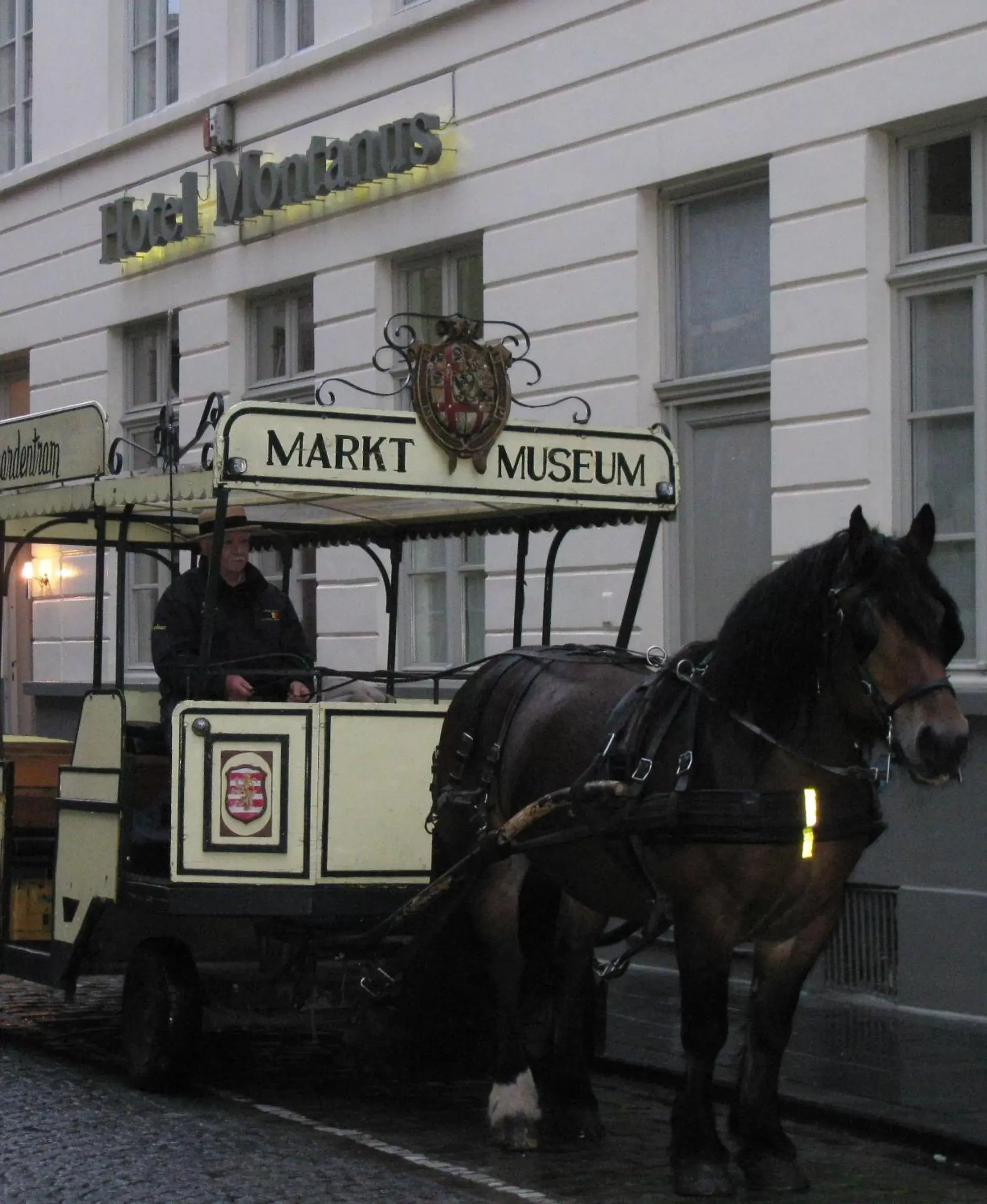 Facade/entrance in Hotel Montanus