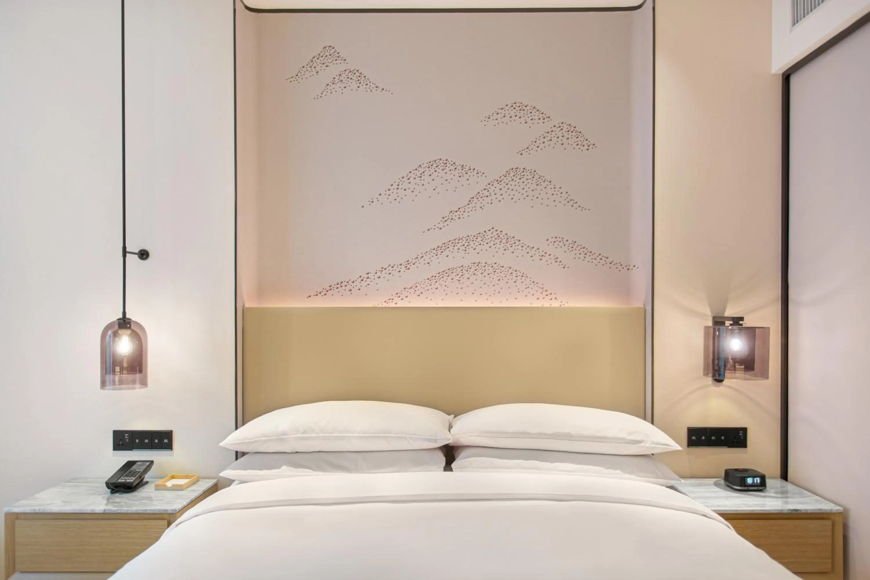 Bedroom, Bed in Courtyard by Marriott Foshan Gaoming