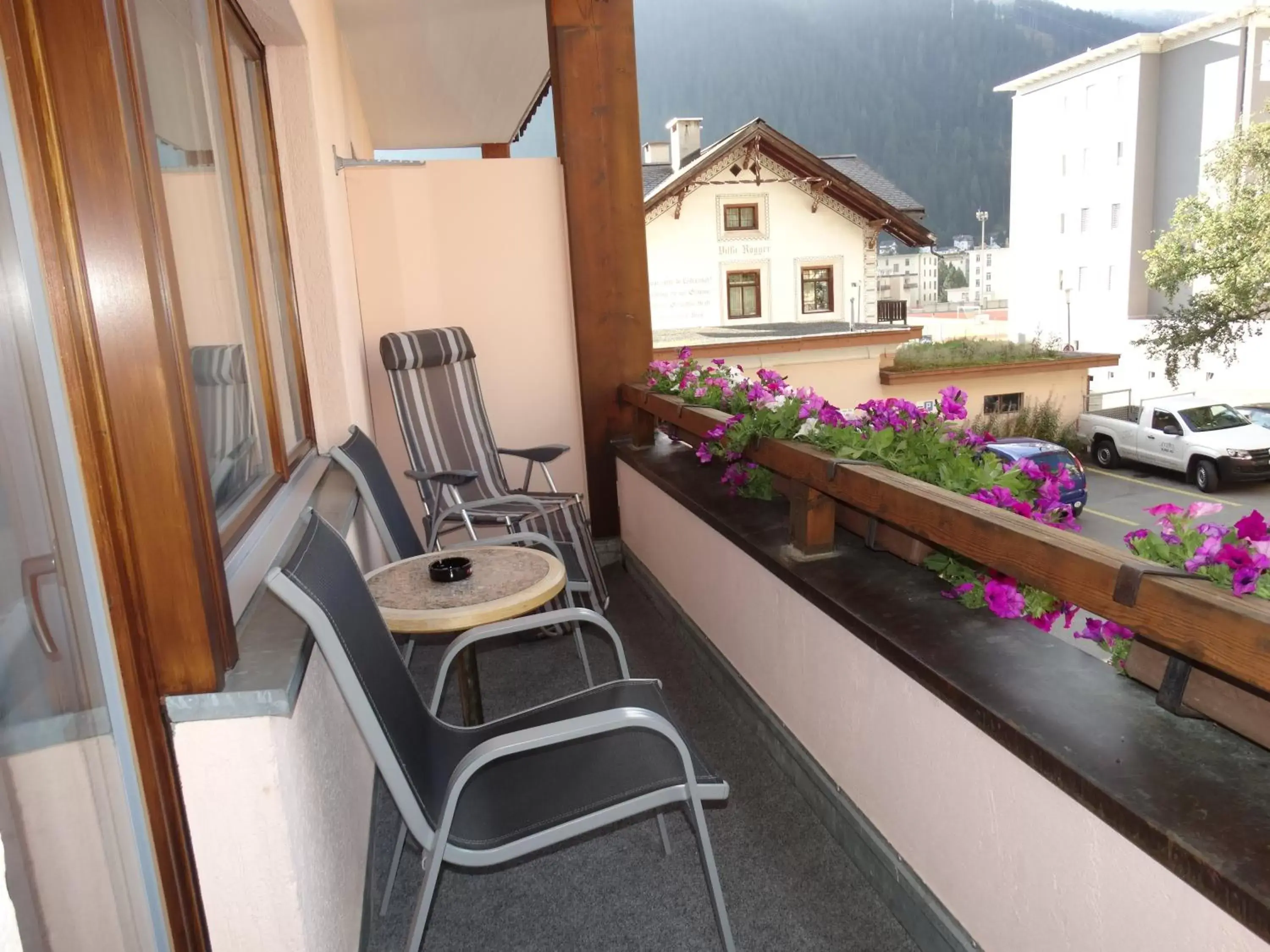 Balcony/Terrace in Hotel Bündnerhof