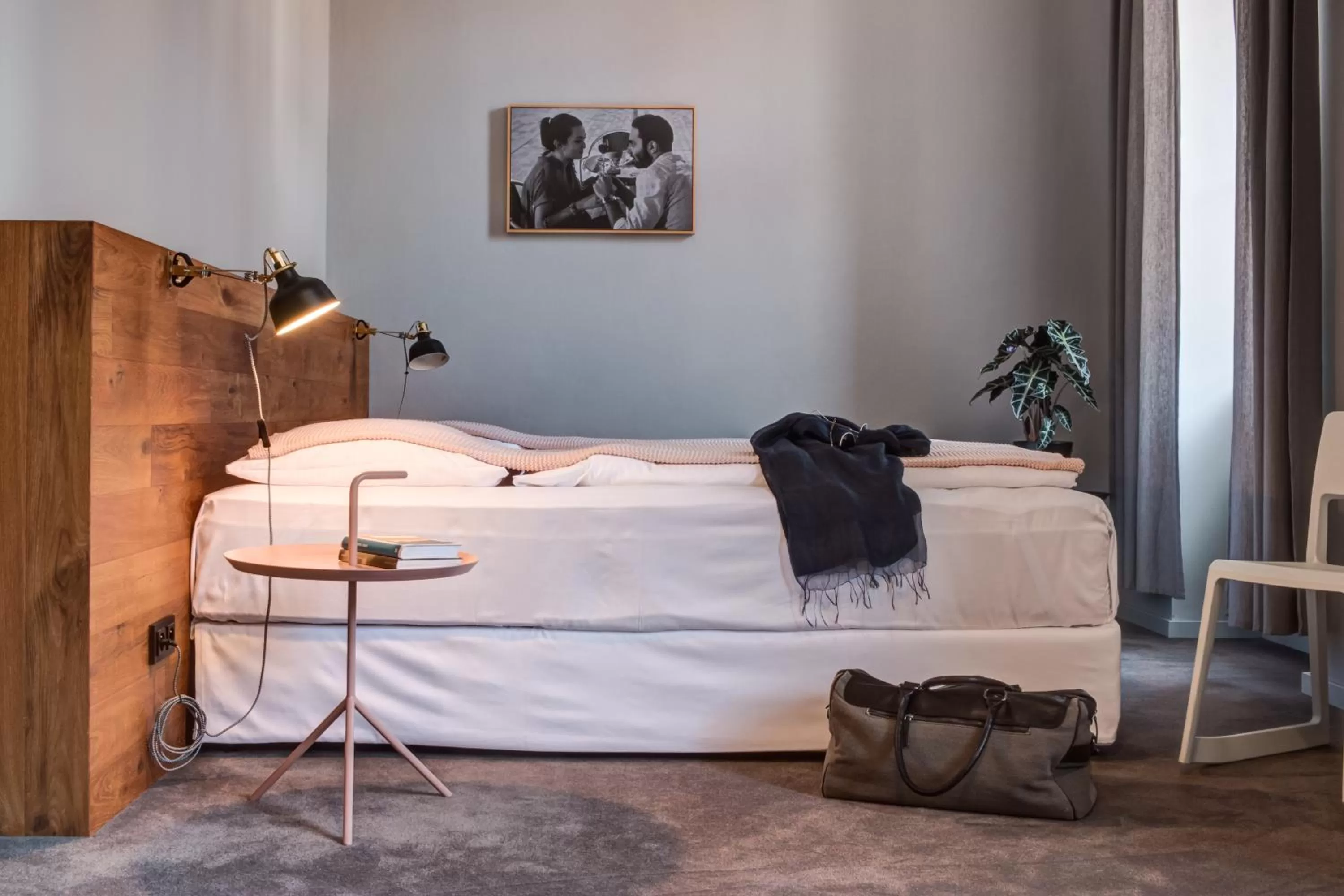 Bed in Hotel city.city