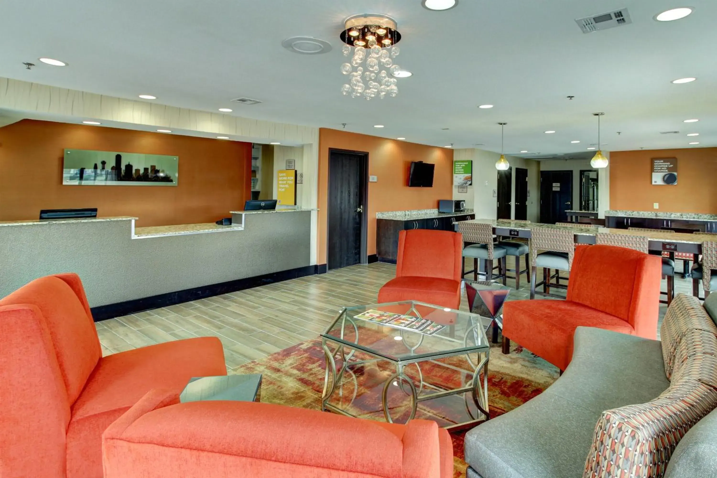 Lobby or reception, Lobby/Reception in Motel 6-Arlington, TX