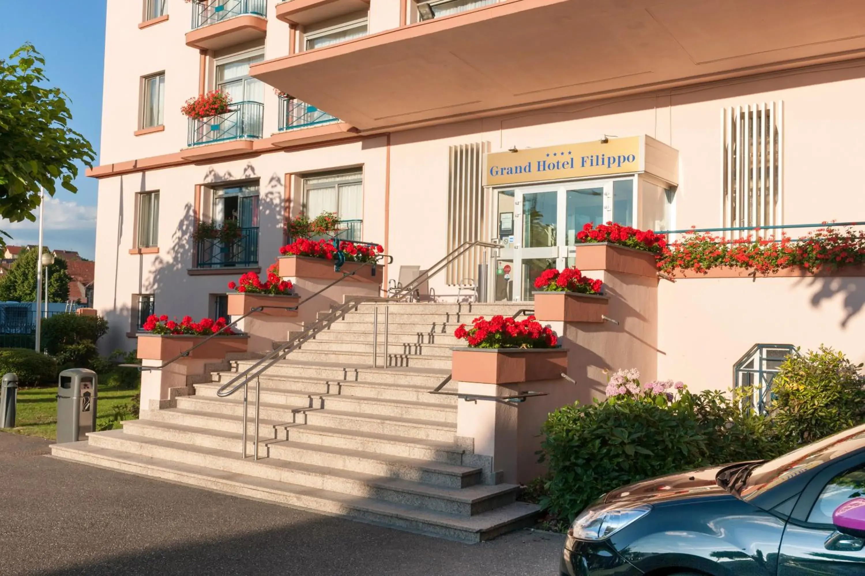 Facade/entrance in Grand Hotel Filippo