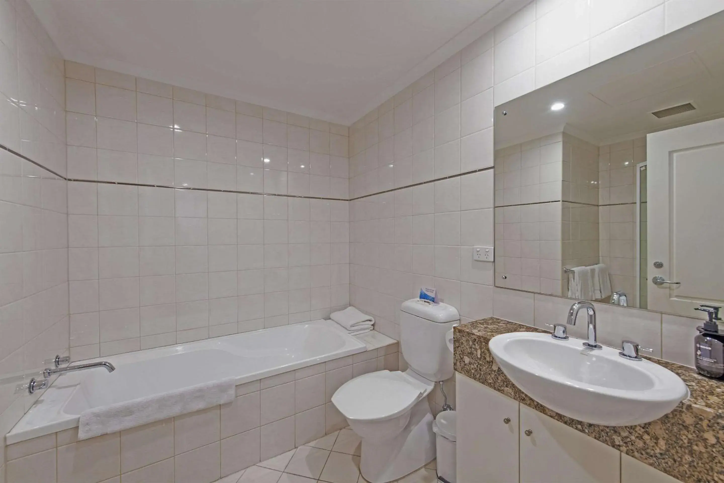 Bathroom in Quality Apartments Adelaide Central