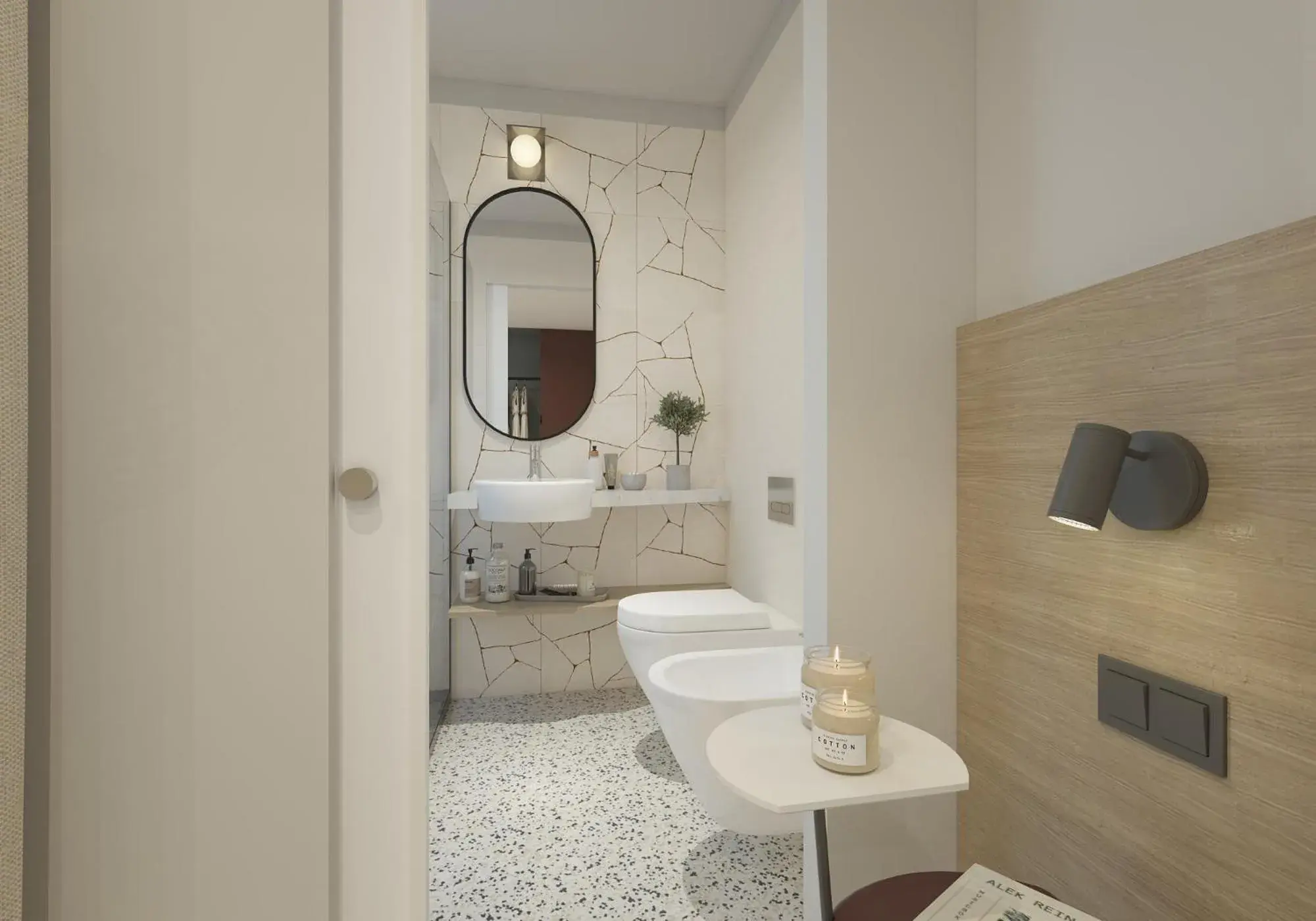 Bathroom in Hotel Sirenetta