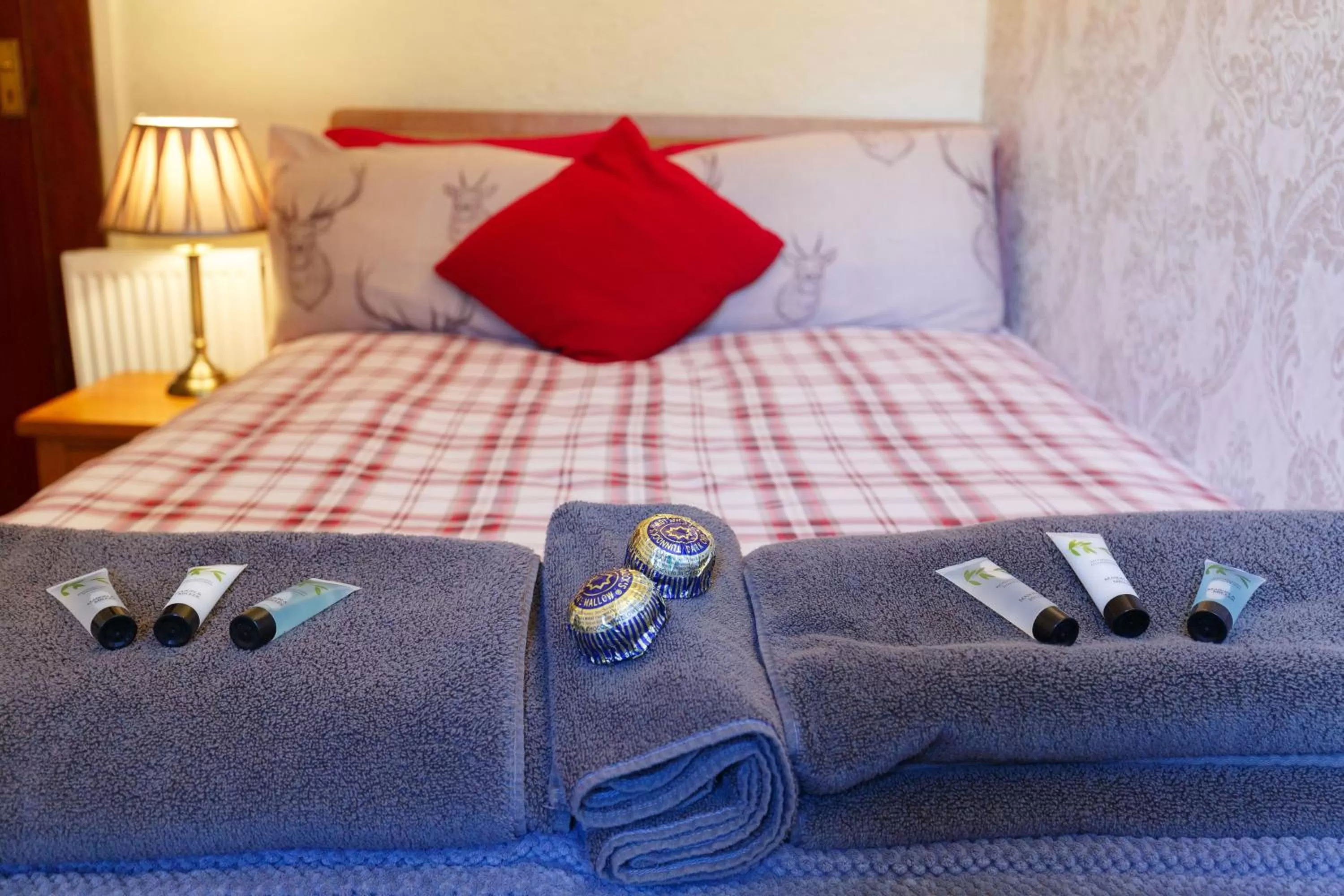 Bed in Castle Walk Bed & Breakfast