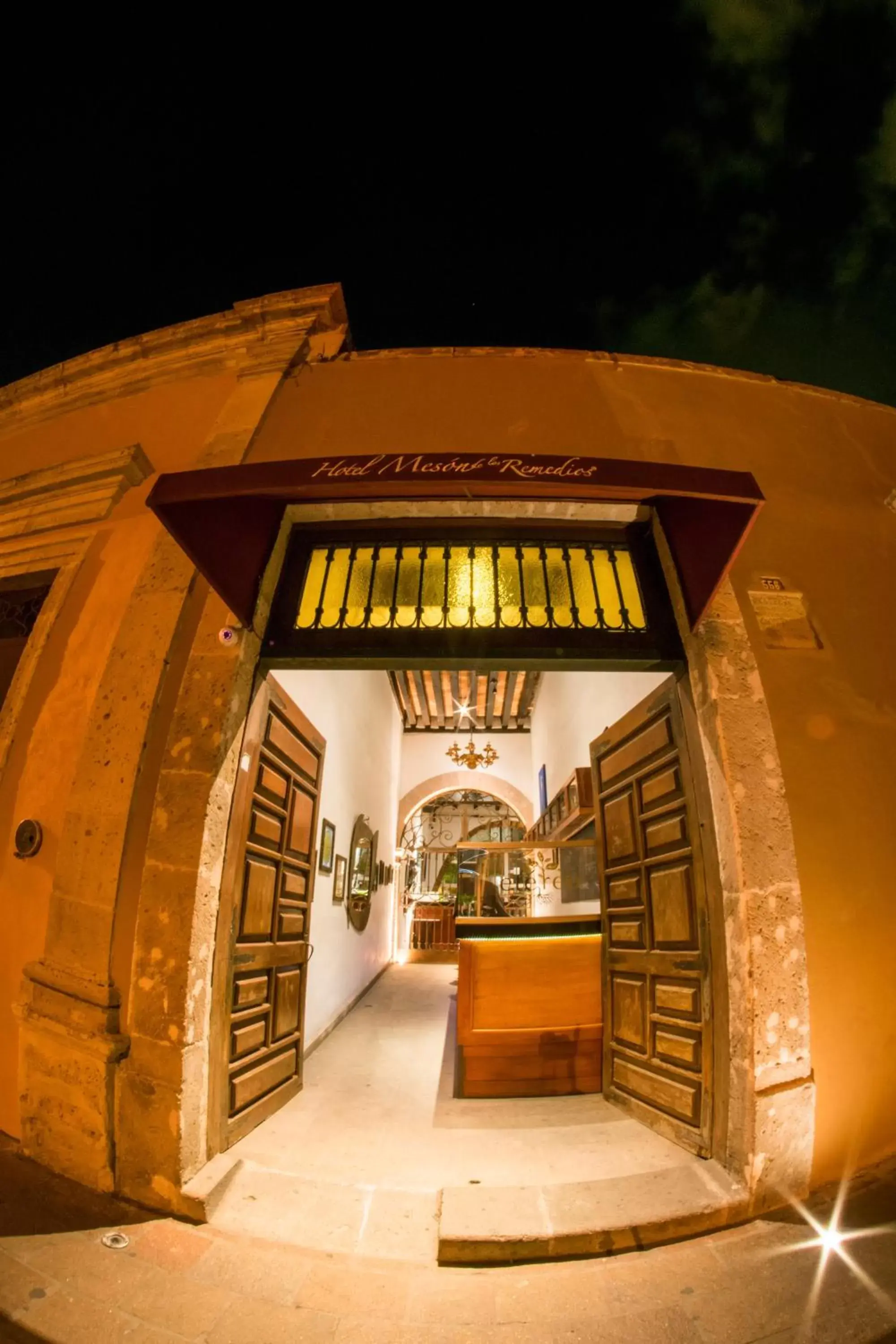 Facade/entrance in Hotel Mesón de los Remedios