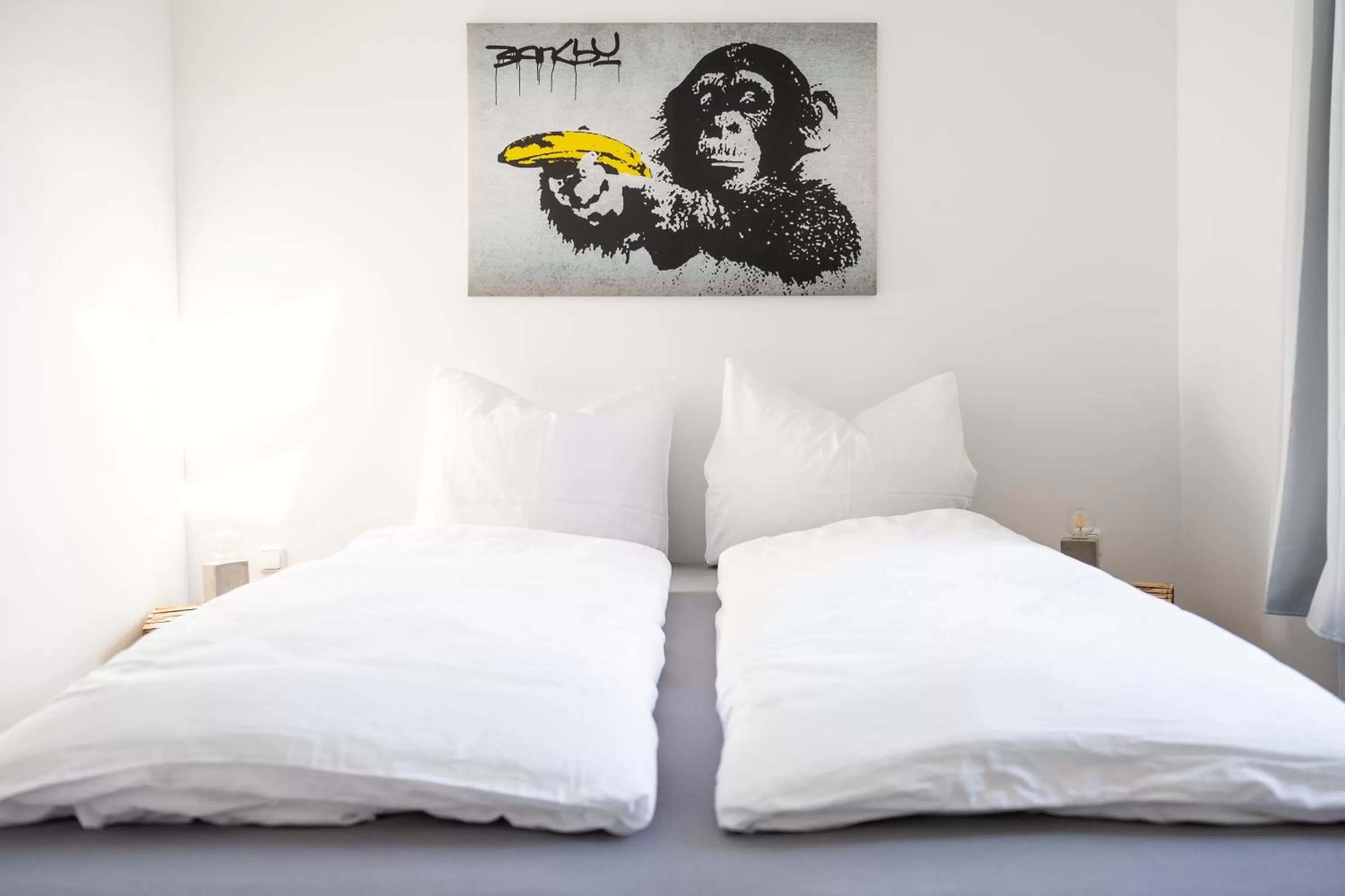 Bed in Apartments am Neuen Theater - Altstadt - Zentral - Küche - Wifi - Powered by Ko-Living