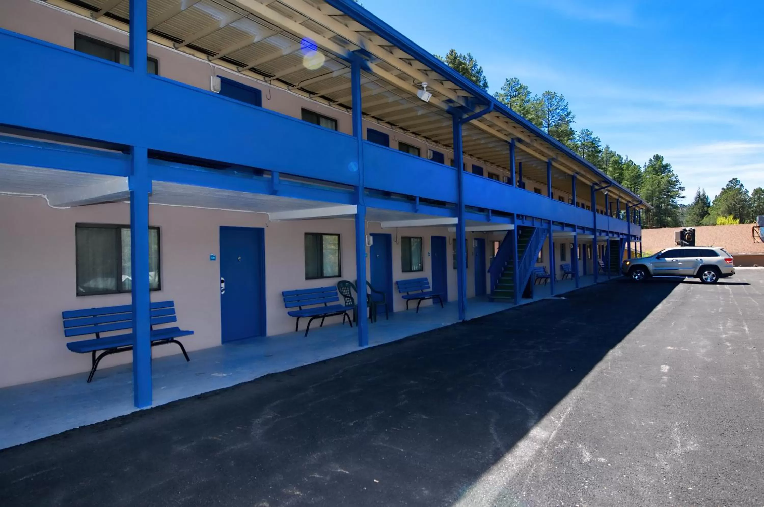 Property building in Budget Lodge