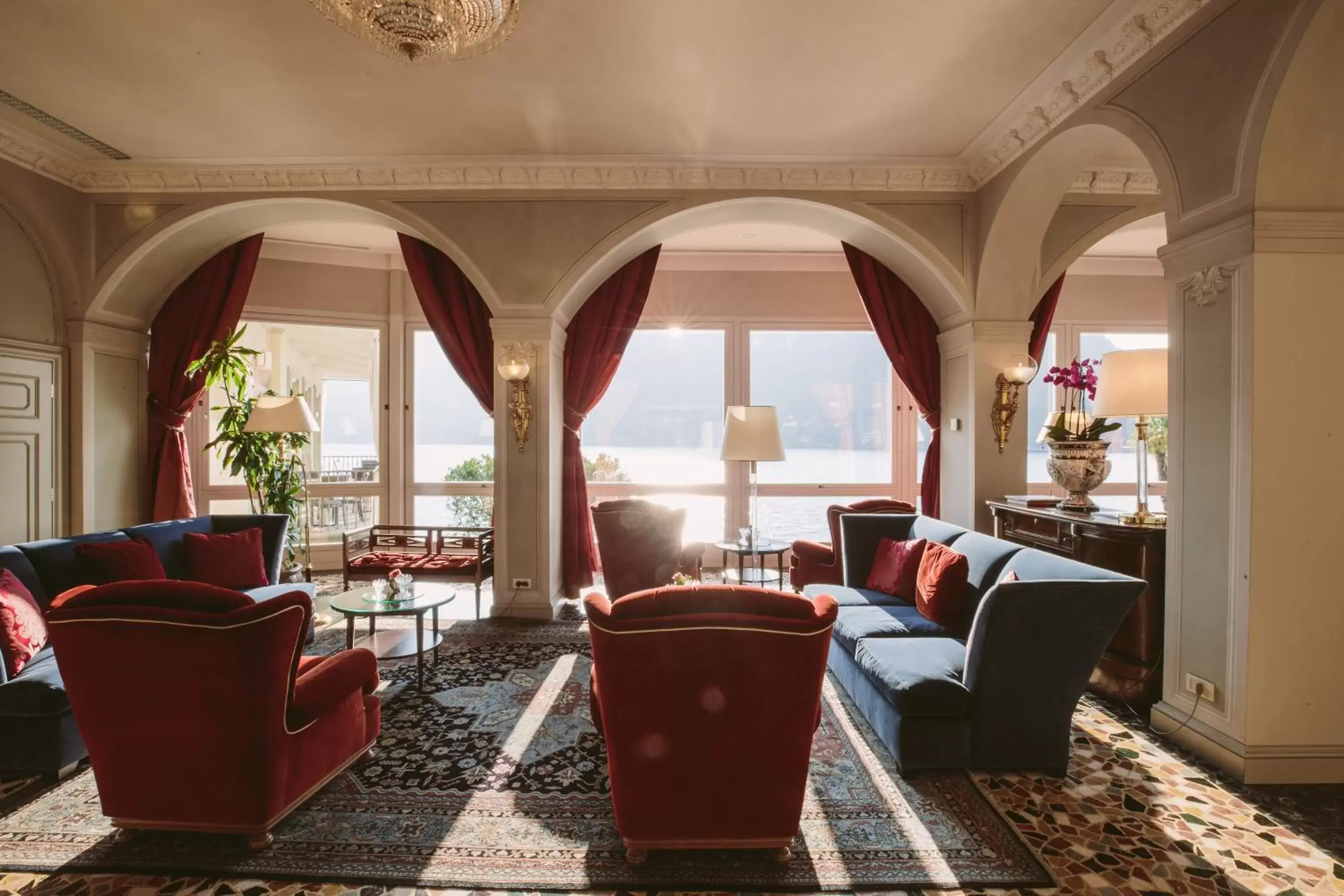 Lobby or reception, Seating Area in Hotel Villa Flori