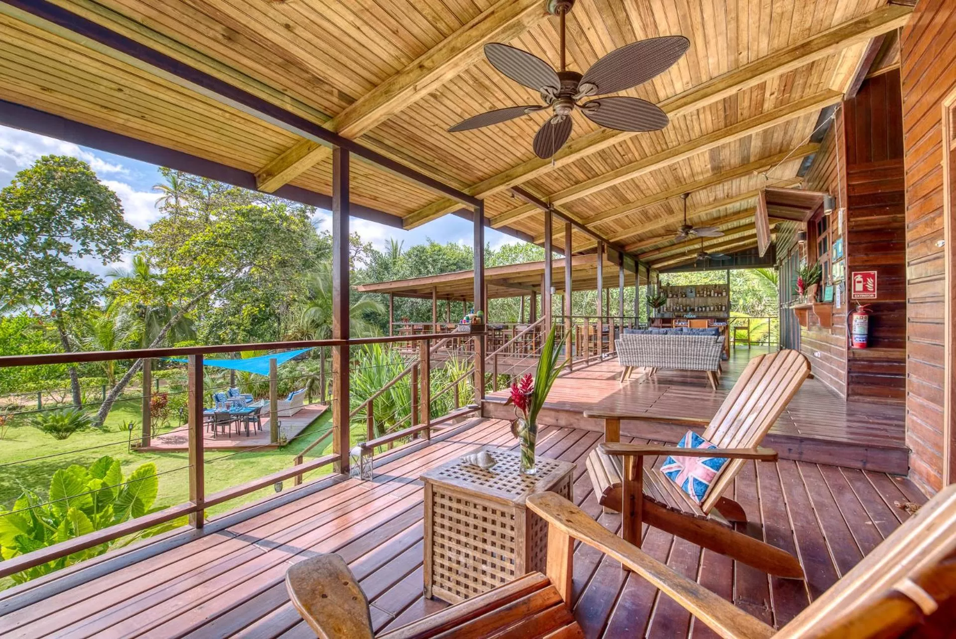 Patio in Oasis Bluff Beach