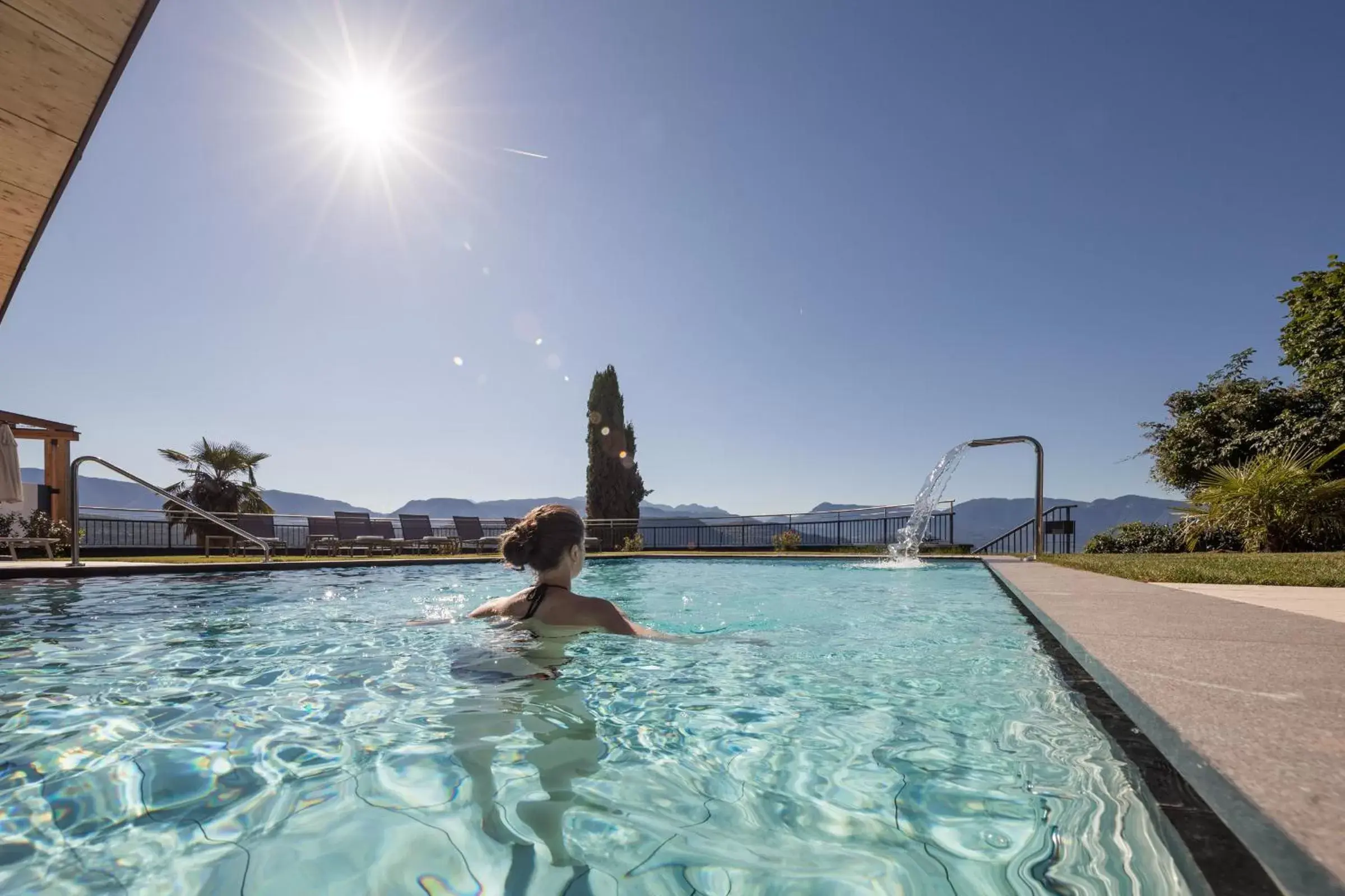 Swimming Pool in Hotel Torgglhof