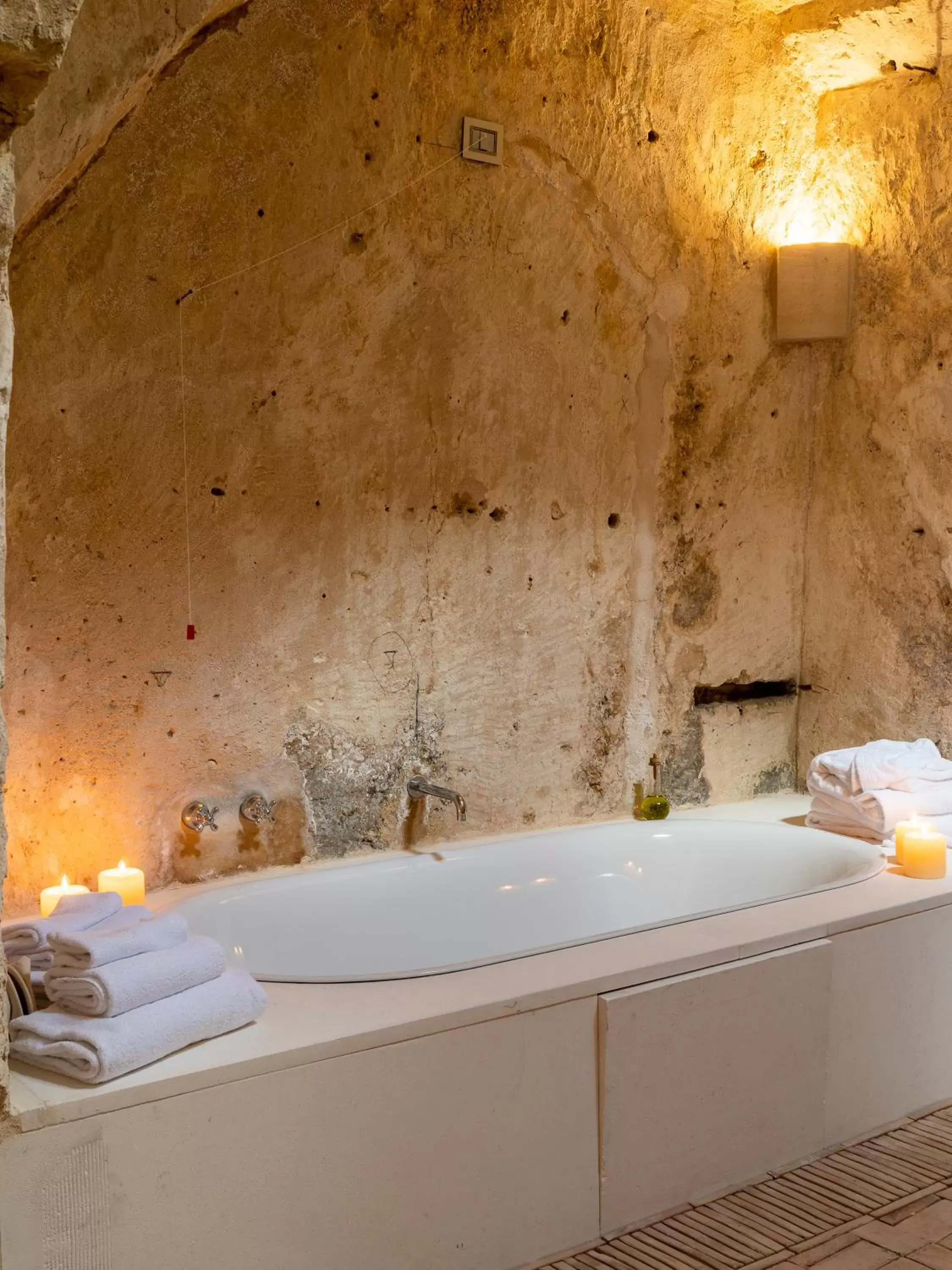 Bathroom in Sextantio Le Grotte Della Civita