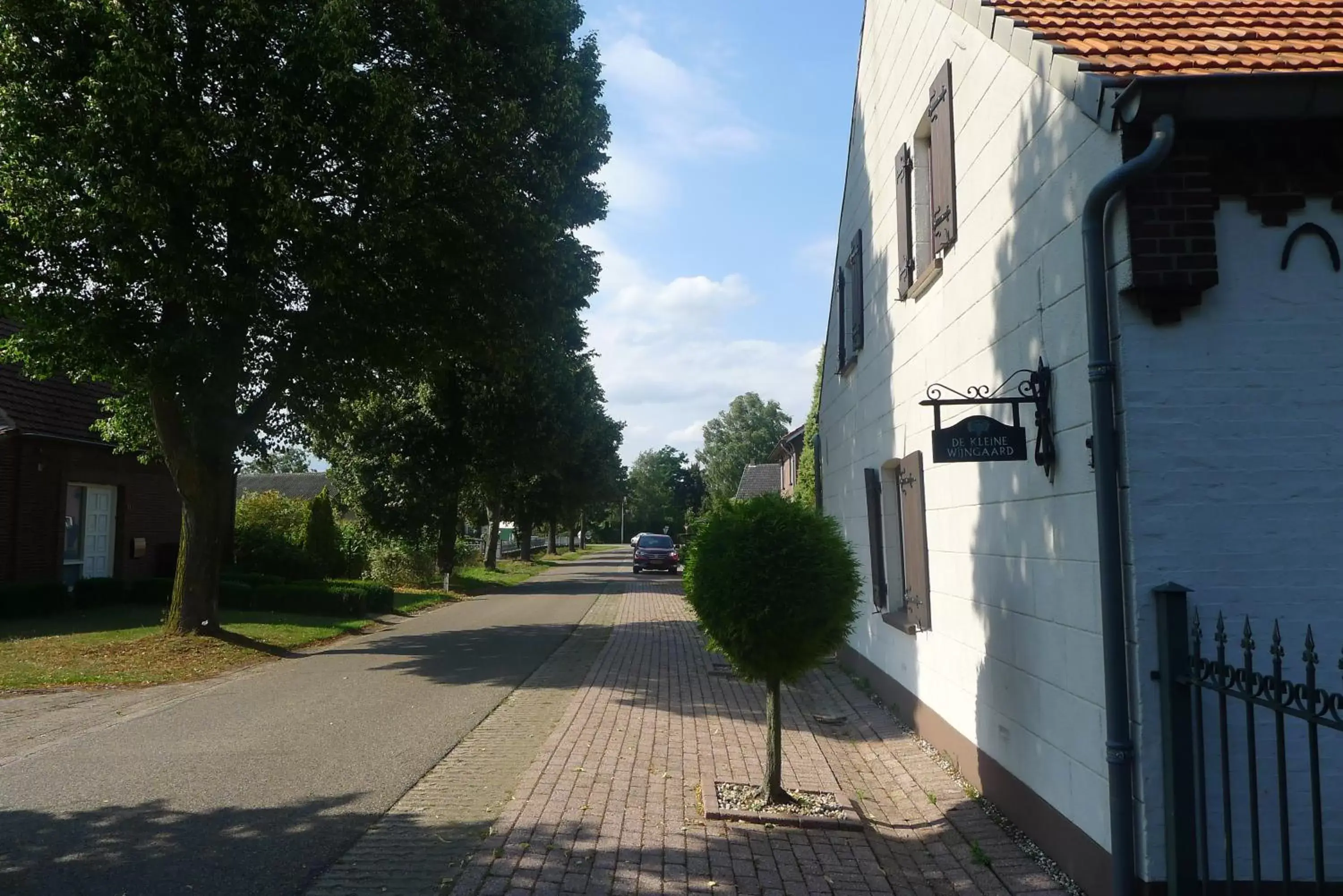 Facade/entrance in B&B De Kleine Wijngaard