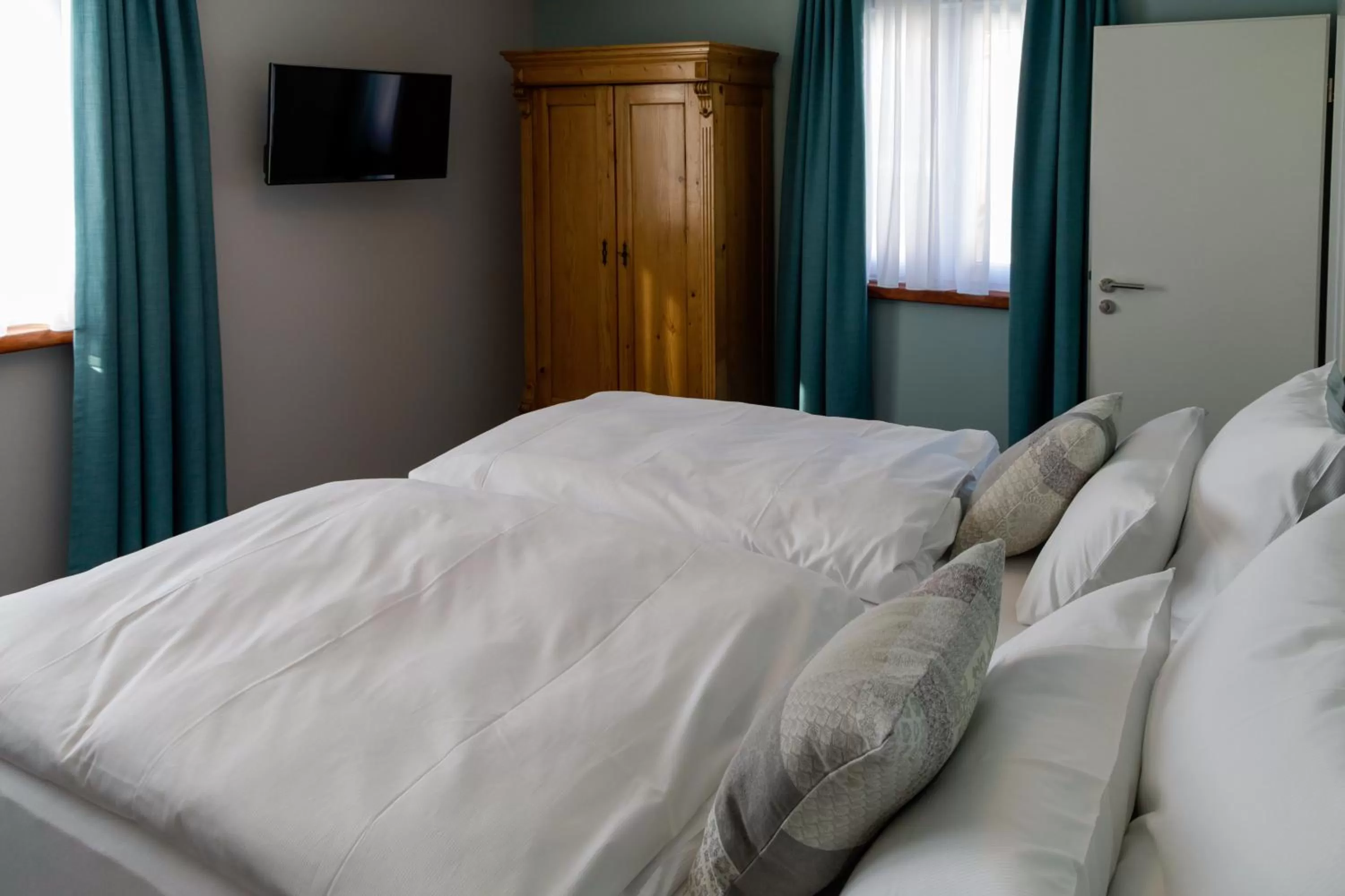 Bed in Hotel Brasserie Chaussee