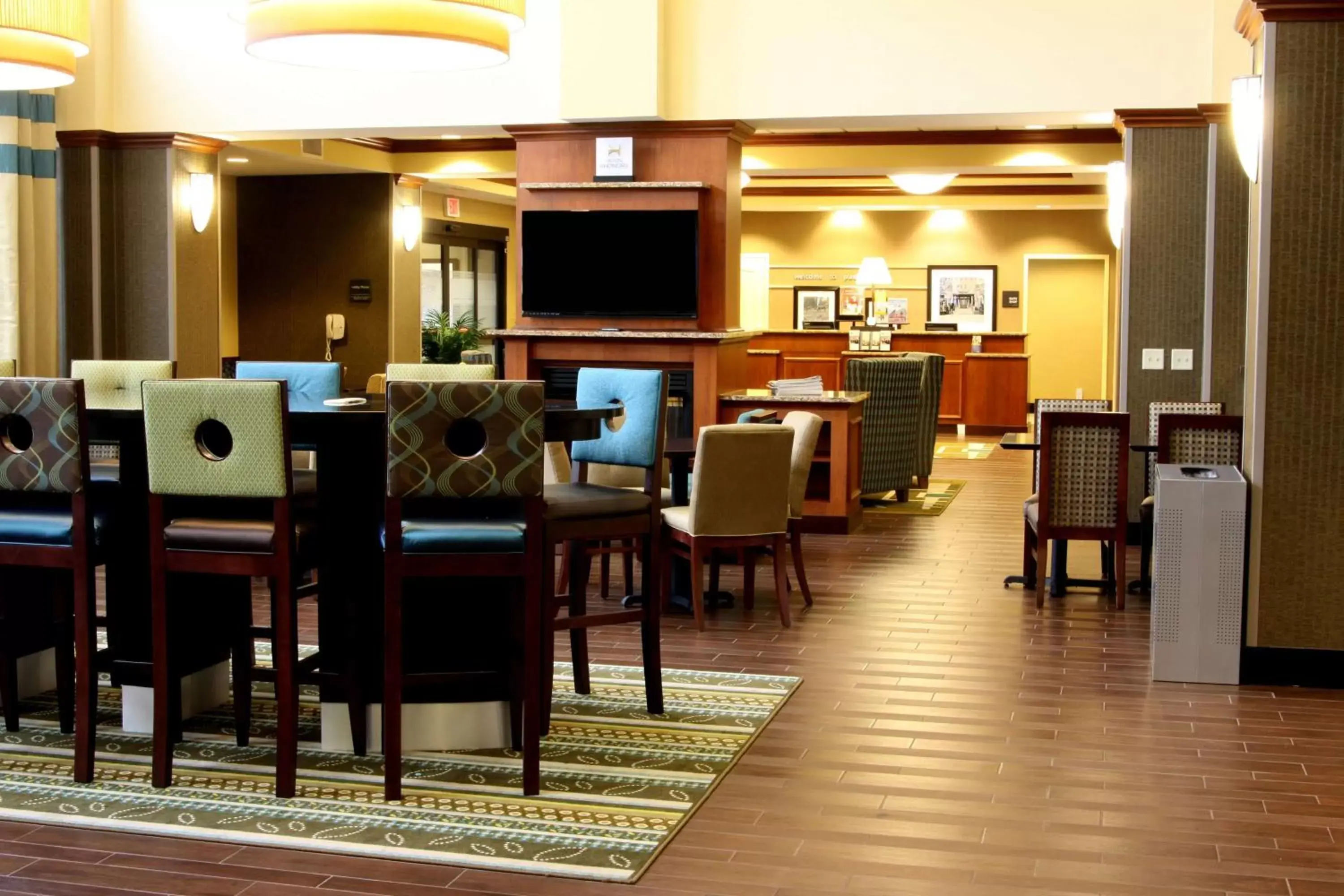Lobby or reception, Restaurant/Places to Eat in Hampton Inn & Suites Paducah
