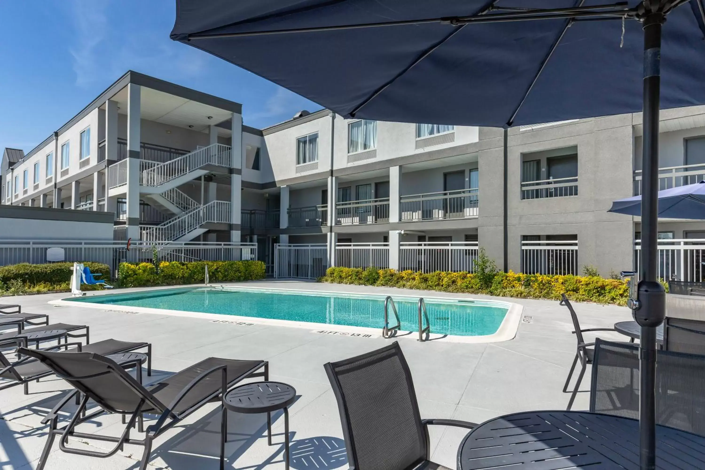 Swimming Pool in Quality Inn Near Fort Liberty formerly Ft Bragg