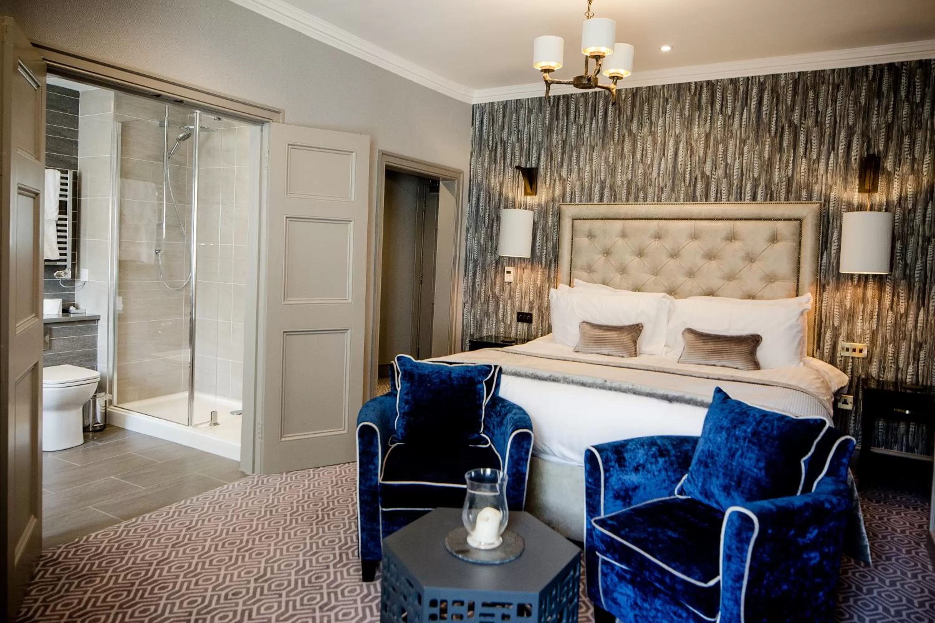 Bedroom, Bed in Gretna Hall Hotel