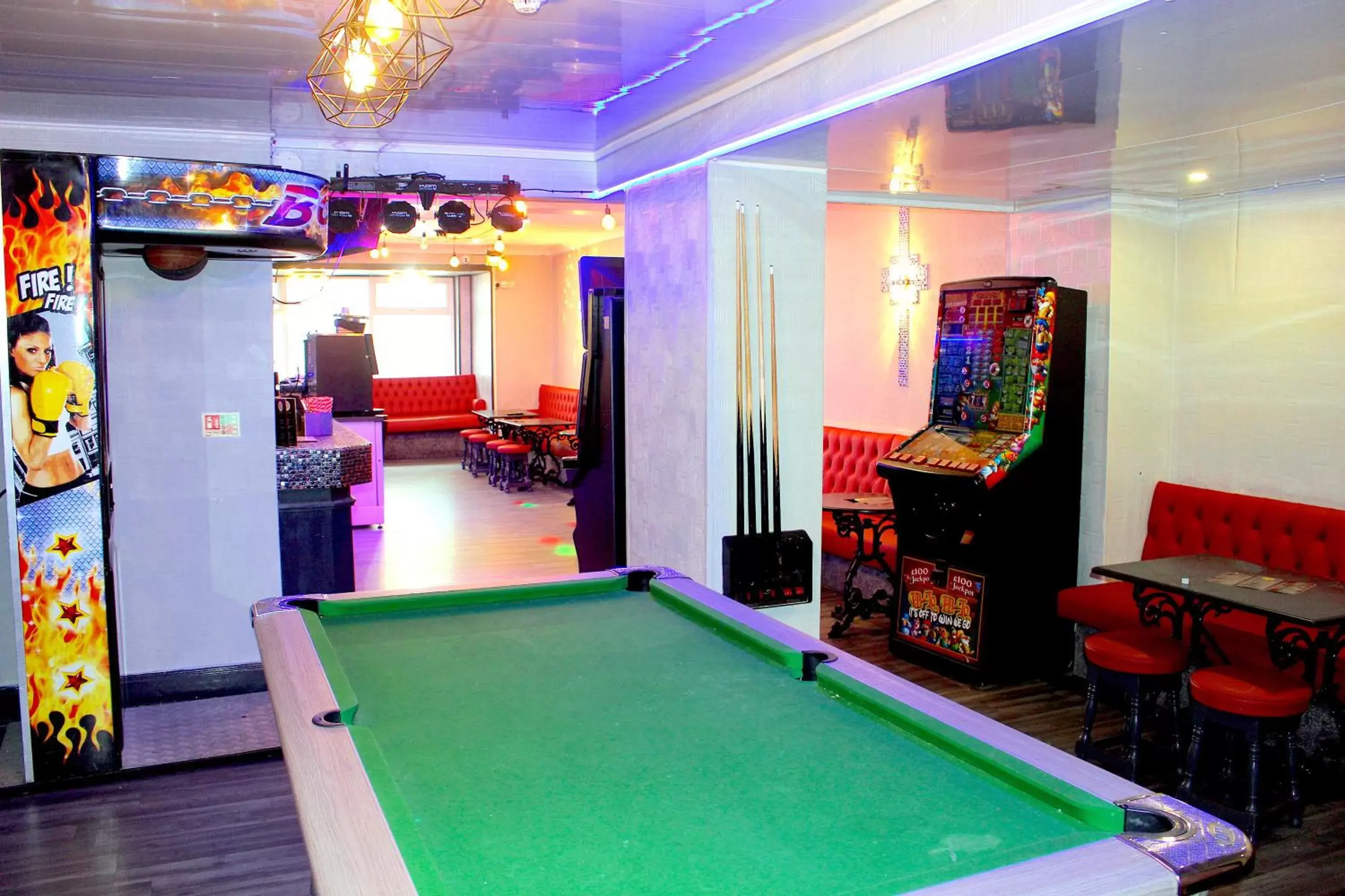 Game Room, Billiards in Calypso hotel Blackpool
