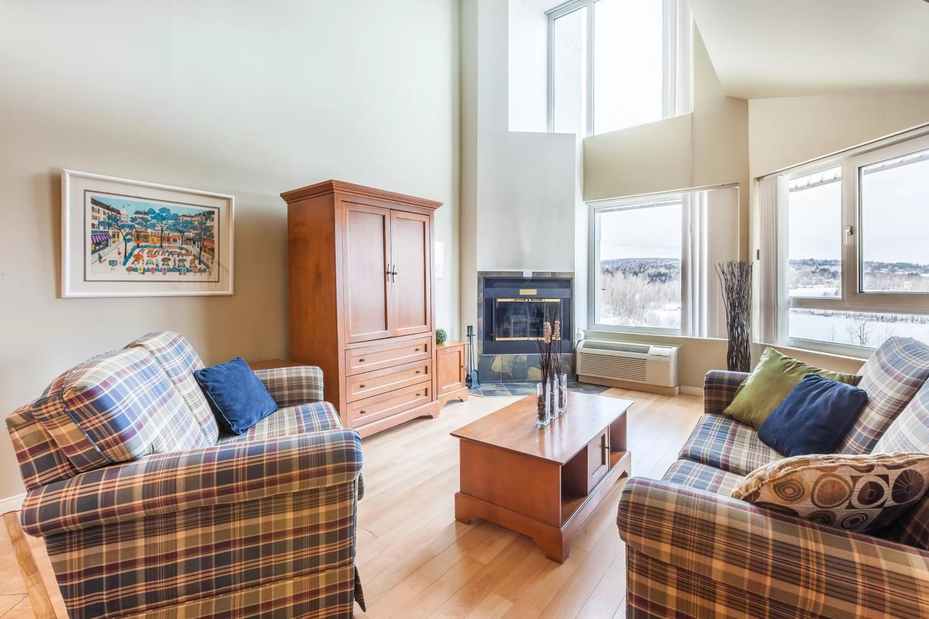One-Bedroom Apartment with Mezzanine - Main Building in Hébergement Mont-Ste-Anne Condos