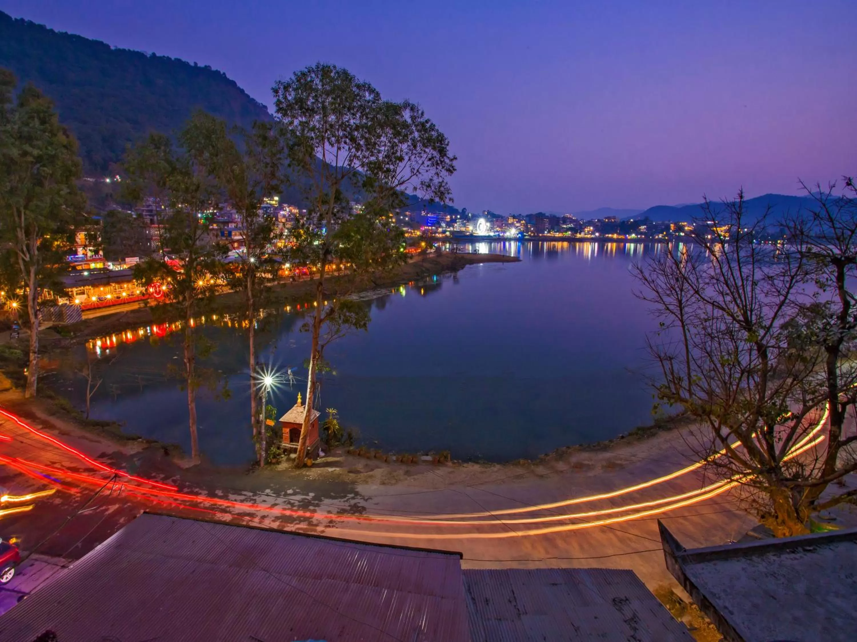 Natural landscape in Hotel Fewa Corner & Restro