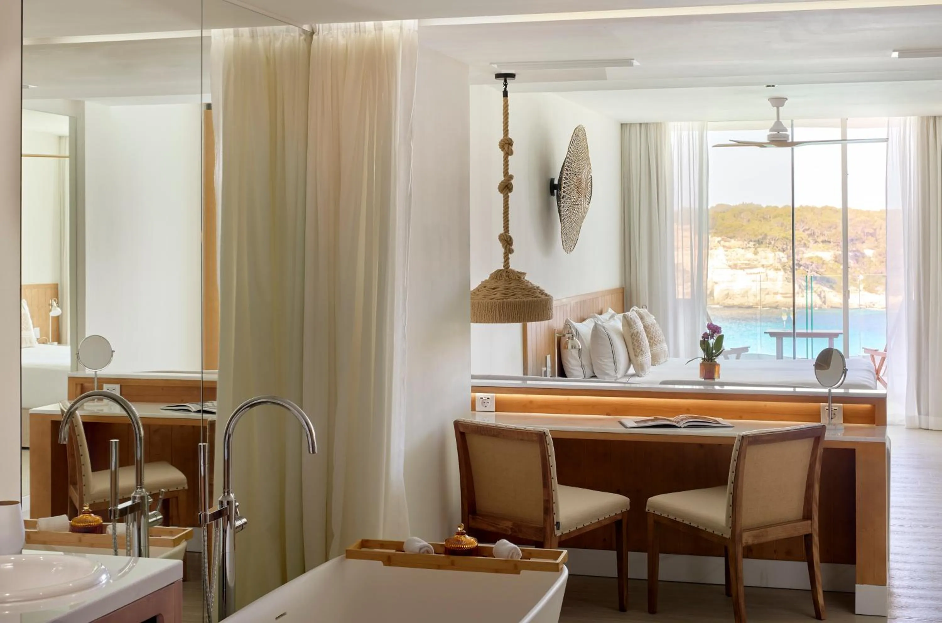 Bed in Meliá Cala Galdana