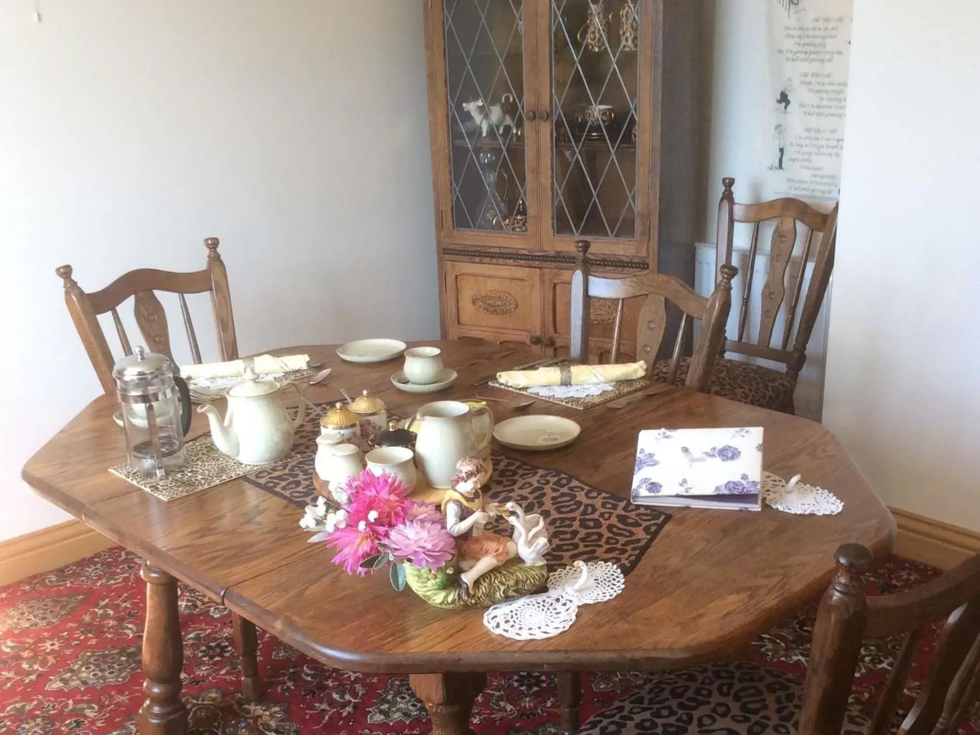 Dining area in Laurel Lodge