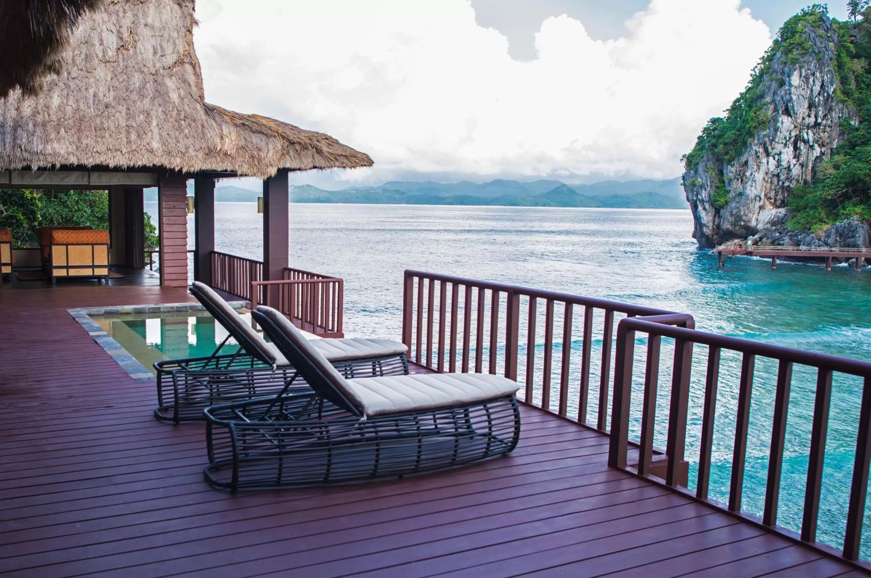 Sea view in Cauayan Island Resort and Spa