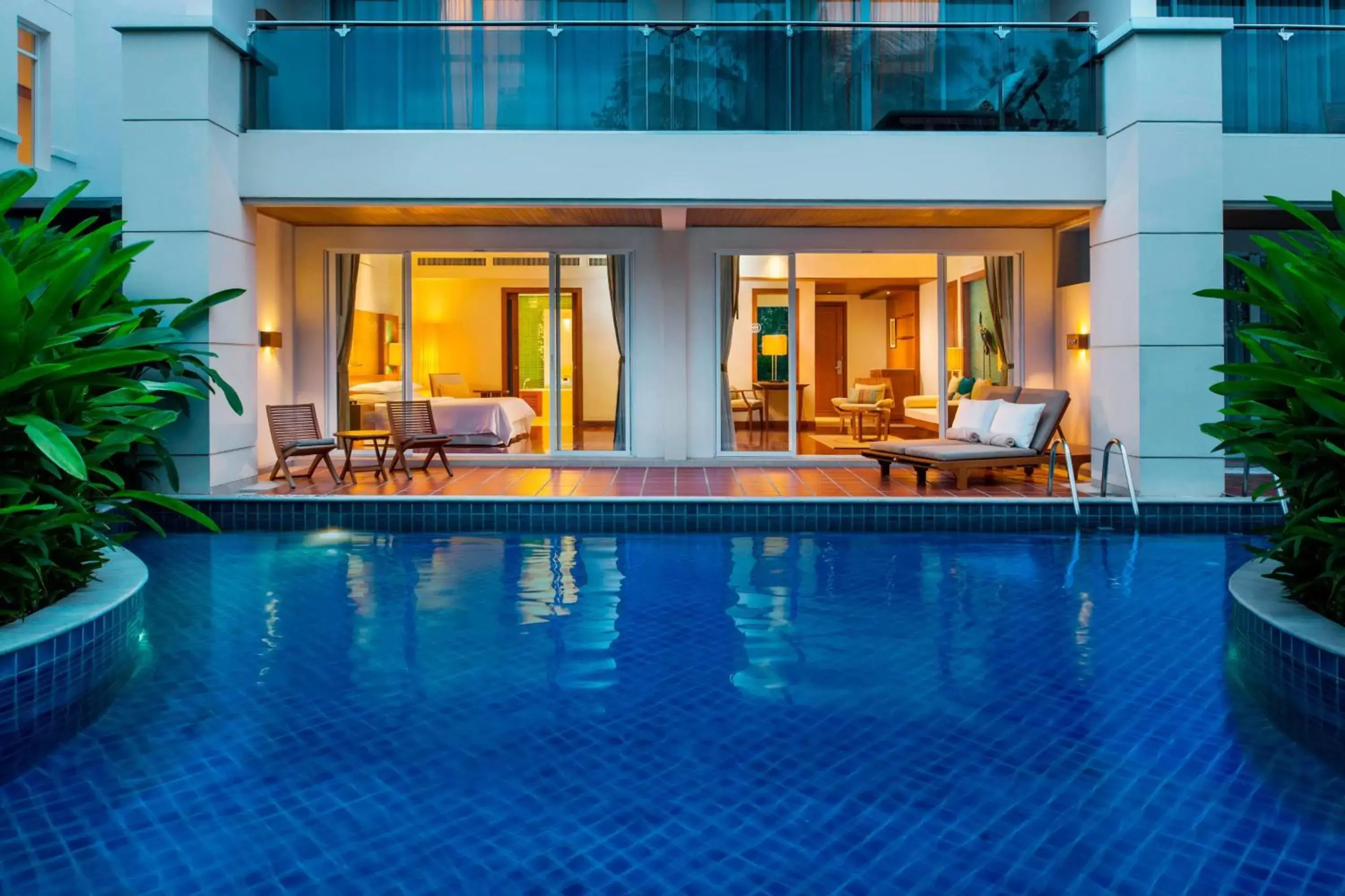 Bedroom, Swimming Pool in Sheraton Hua Hin Resort & Spa