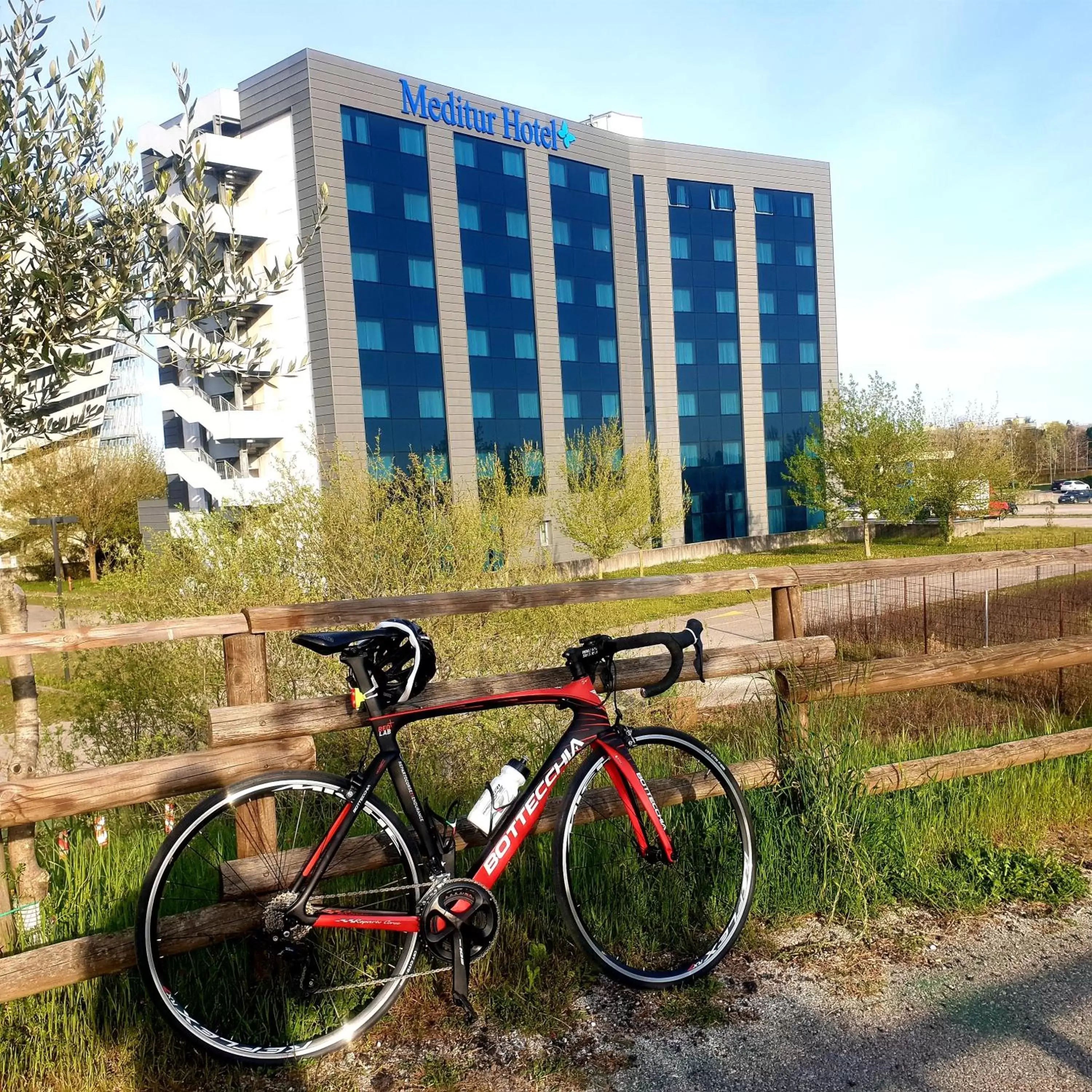 Cycling, Property Building in Meditur Hotel Udine Nord