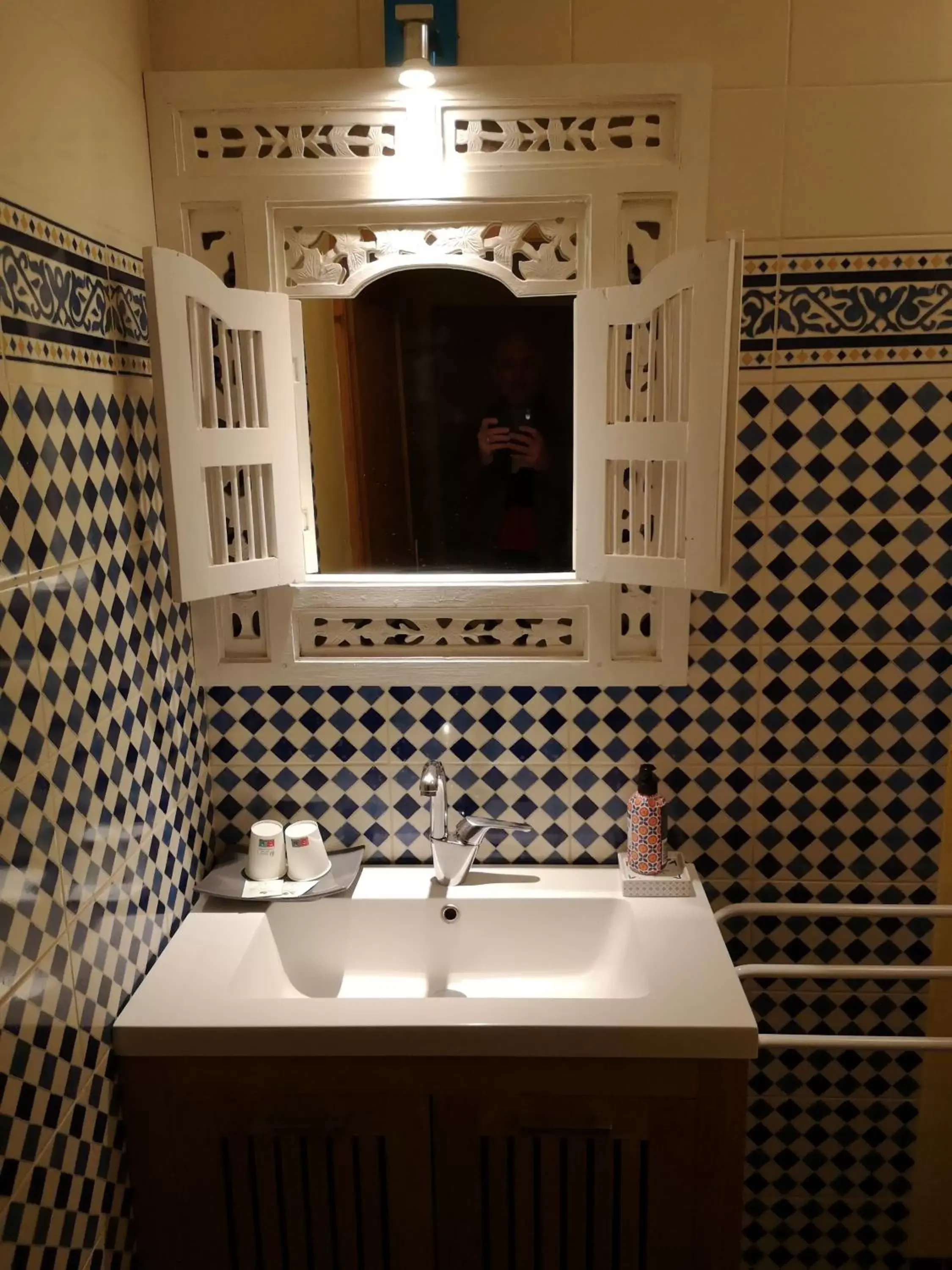 Bathroom in Domaine de la Borde