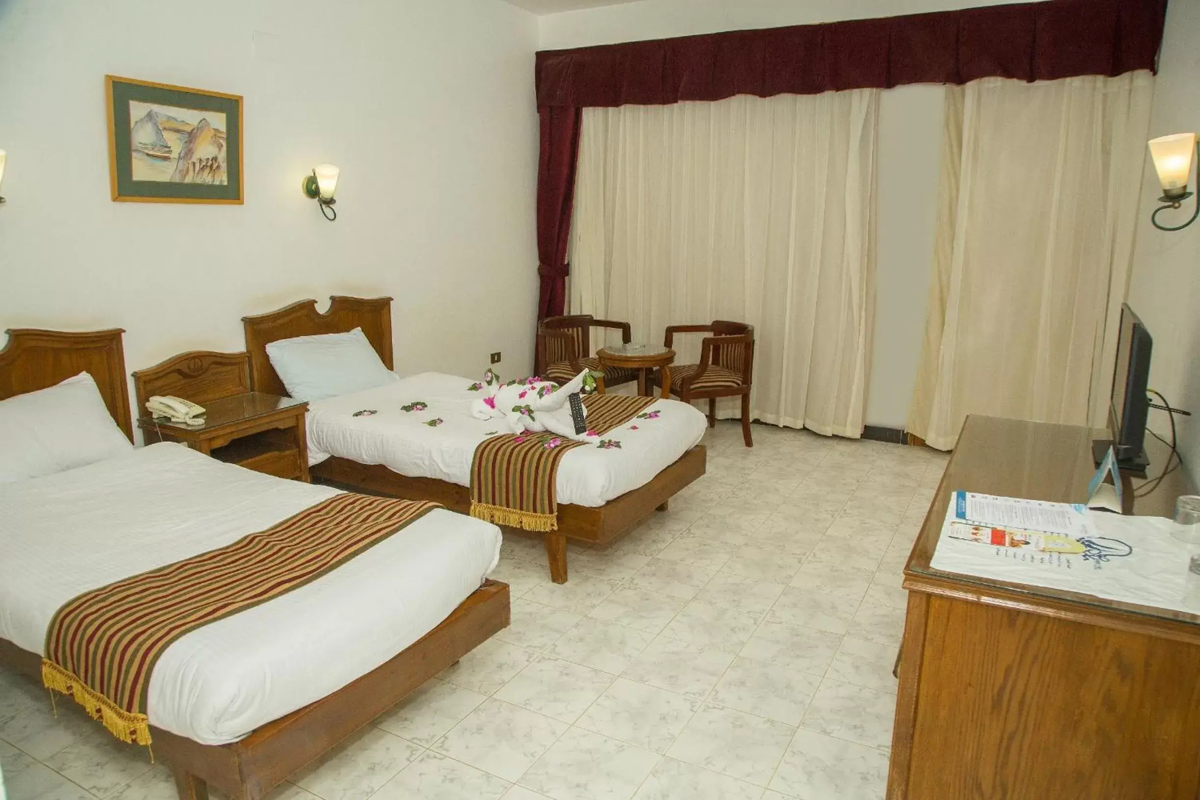 Photo of the whole room, Bed in Happy Life Village Dahab