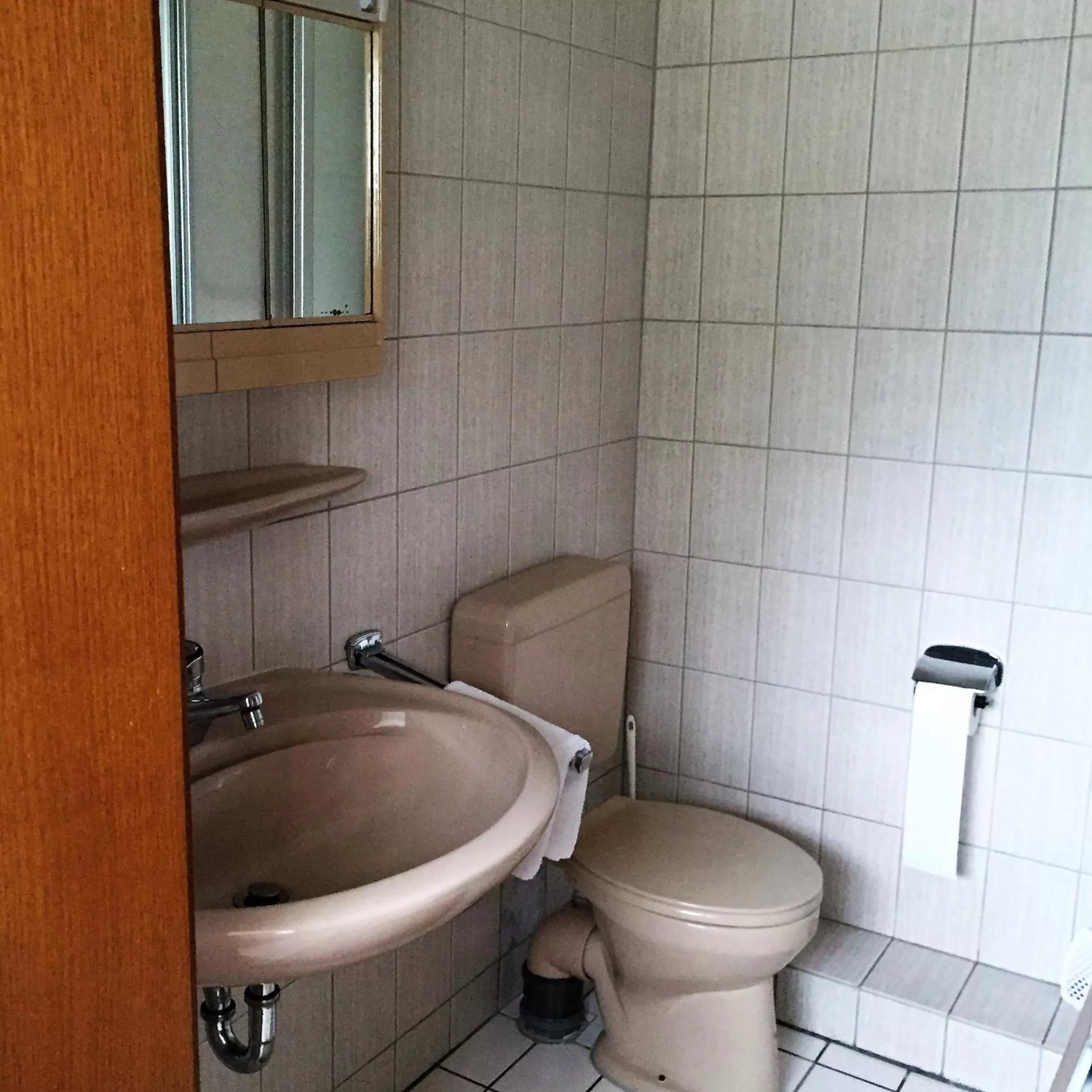 Toilet in zeitlos Hotel und Restaurant am Fuchsbach