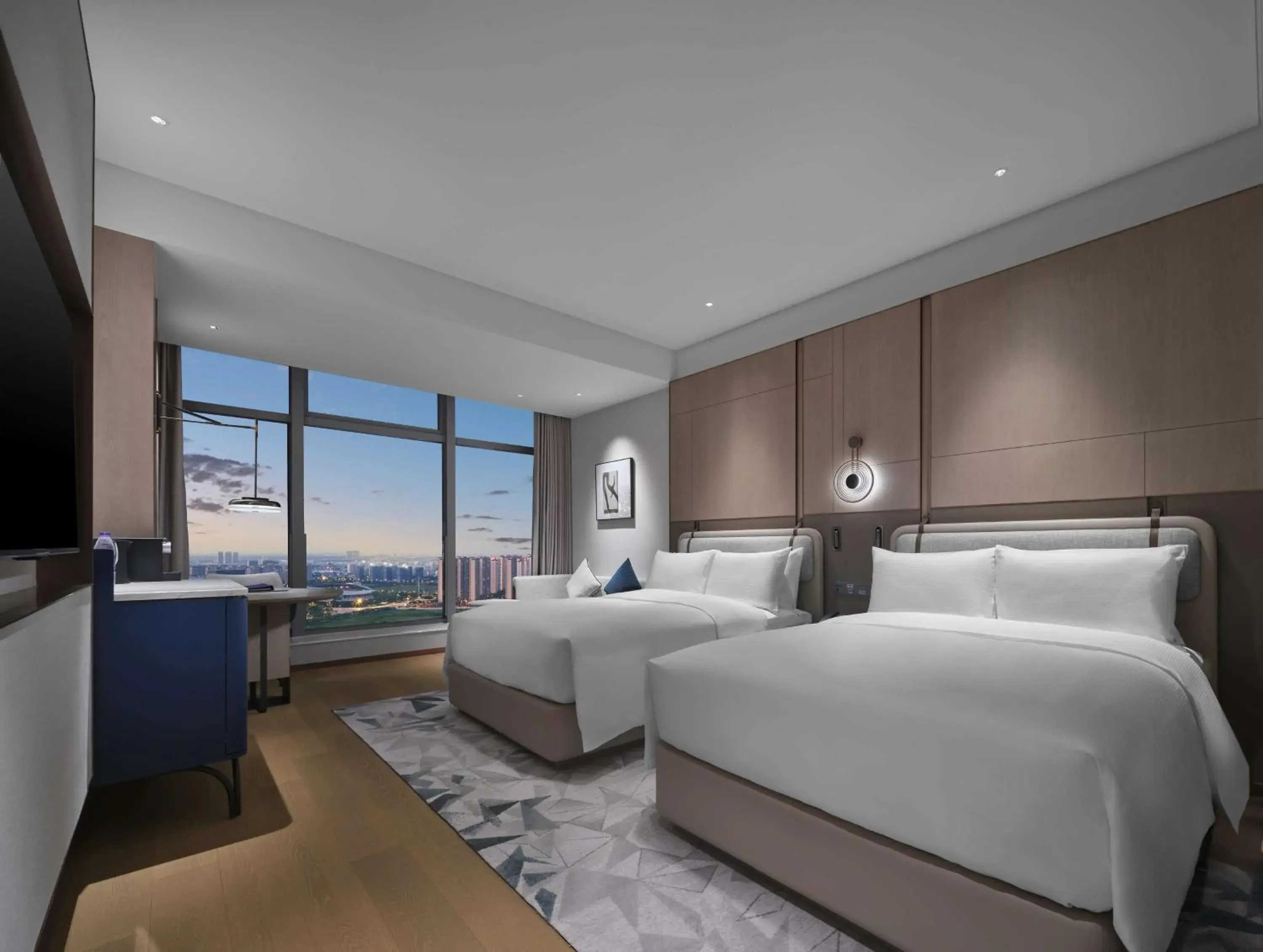 Bed in Doubletree By Hilton Rugao Bed in Doubletree By Hilton Rugao