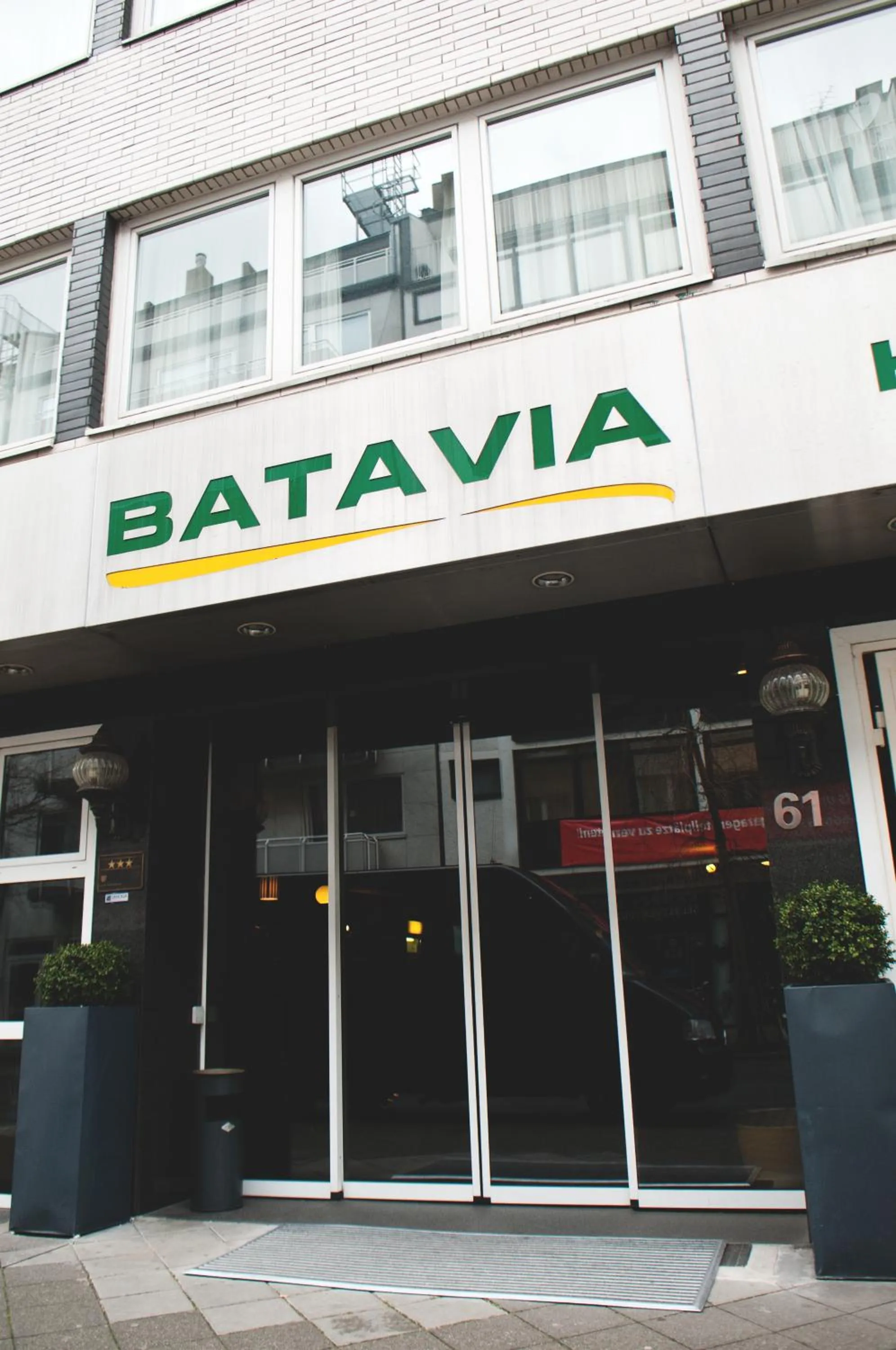Facade/entrance in Hotel Batavia