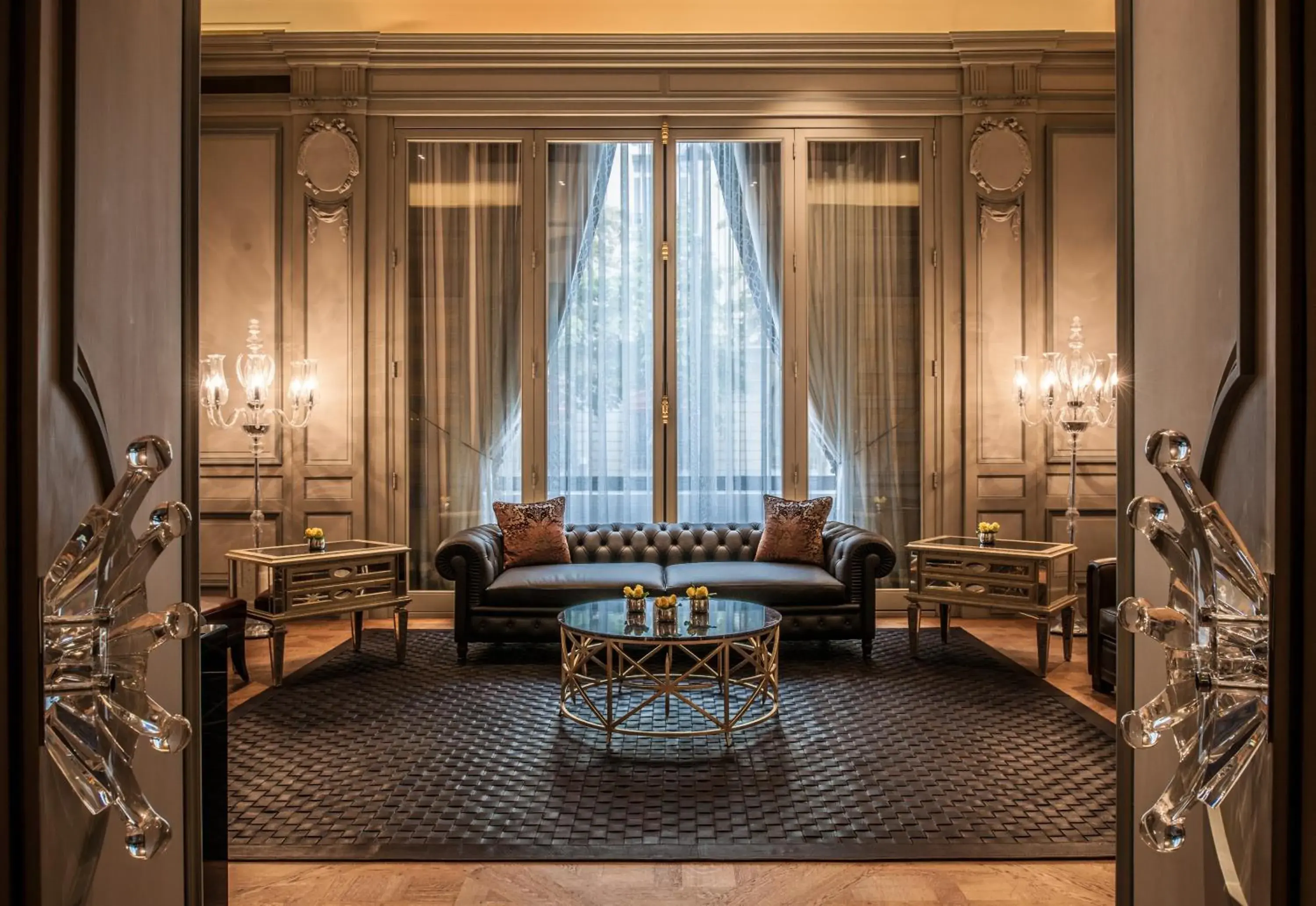 Lobby or reception in The Peninsula Paris Lobby or reception in The Peninsula Paris