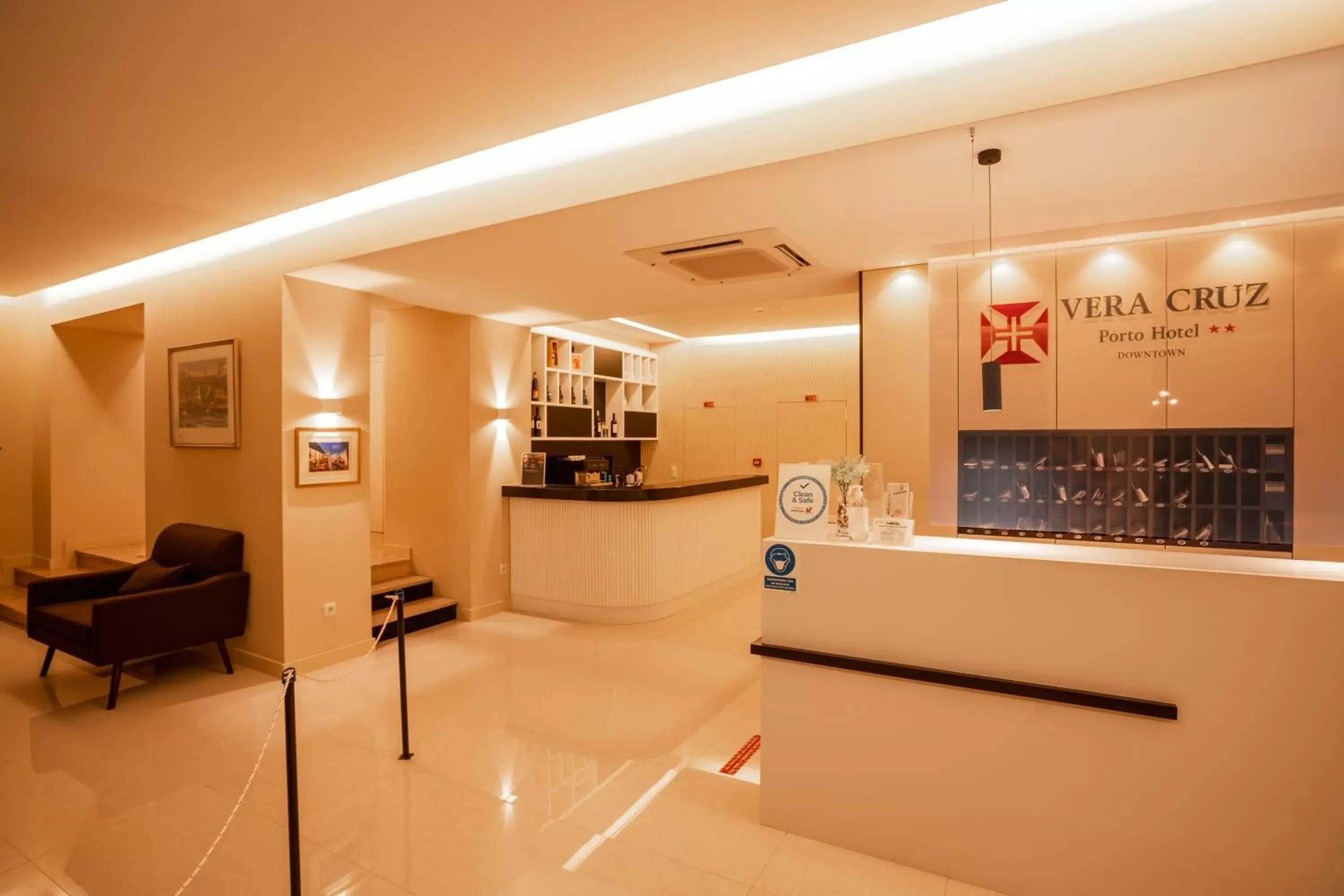 Lobby or reception in Vera Cruz Porto Downtown Hotel Lobby or reception in Vera Cruz Porto Downtown Hotel