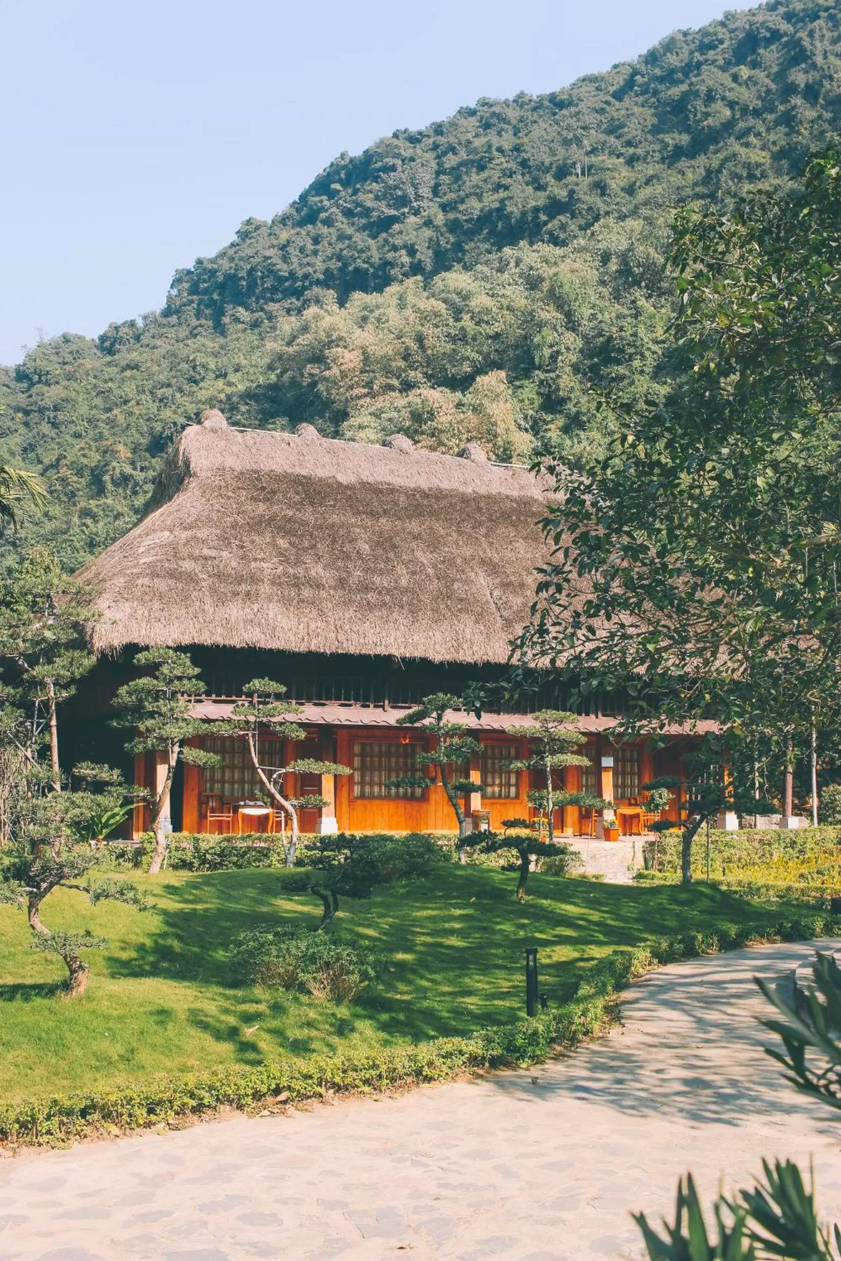 Garden in Thung Nham Resort