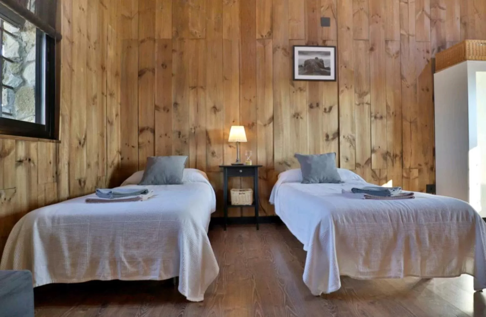 towels, Bed in Casa Rural Ecuestre