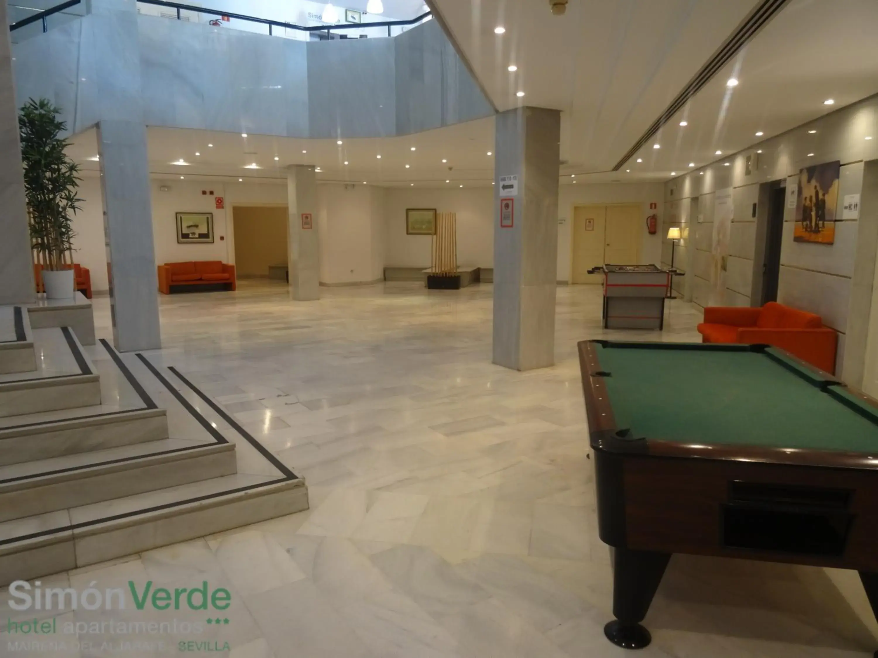 Area and facilities, Billiards in Hospedium Hotel Apartamentos Simón Verde